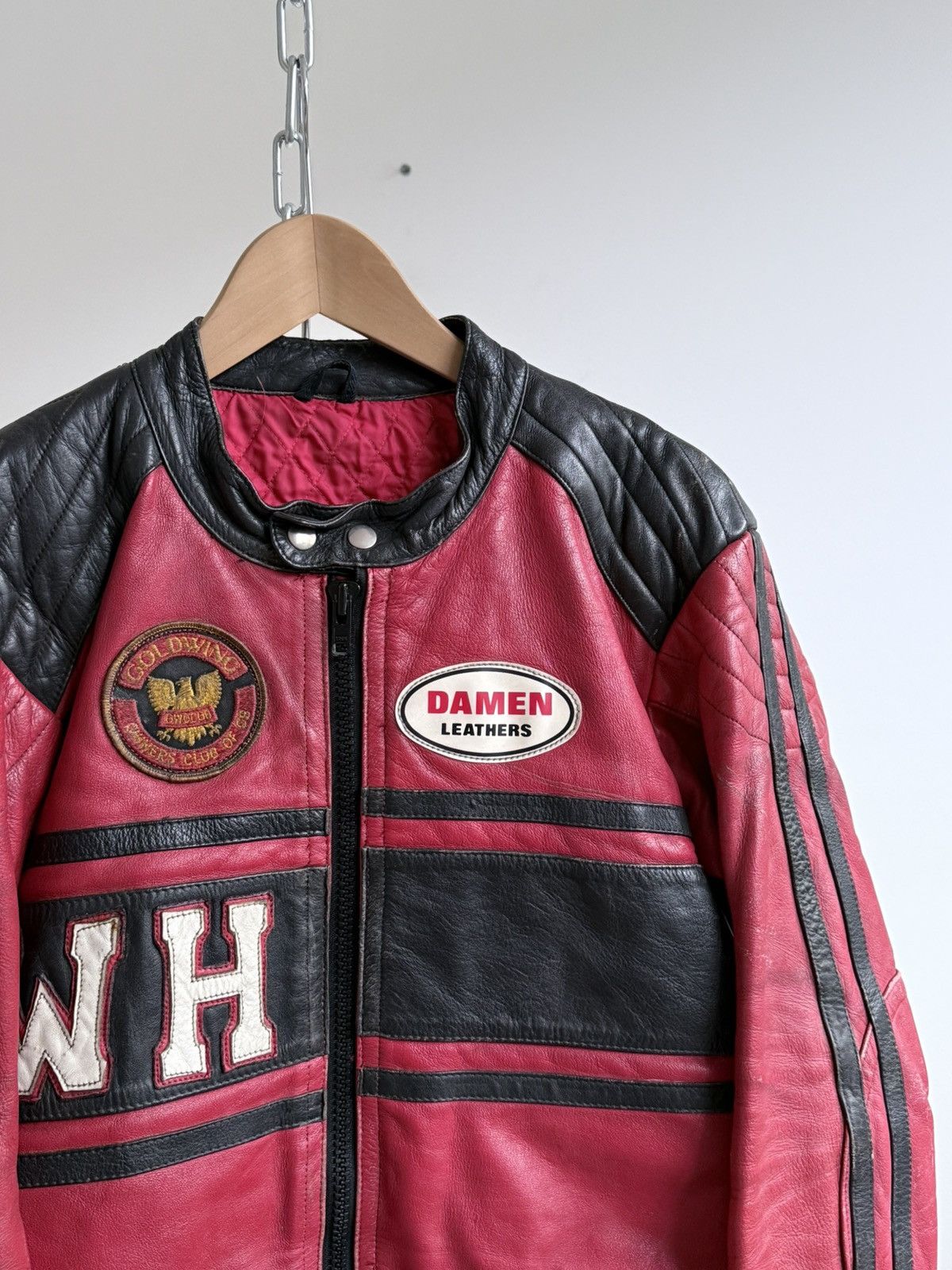 Honda Vintage 90s Honda Racing Leather Jacket Size US M / EU 48-50 / 2 - 6 Thumbnail