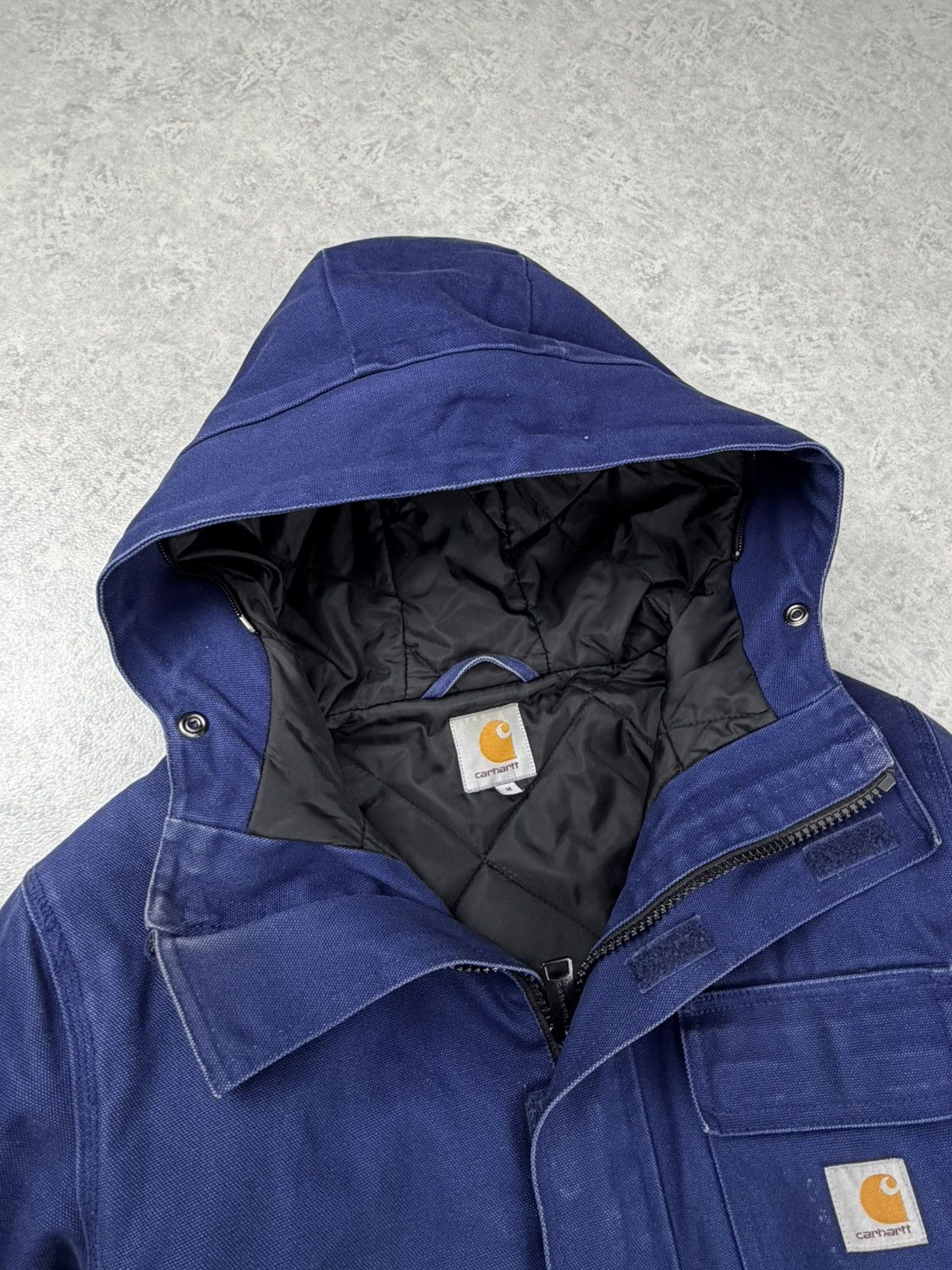 Carhartt Carhartt Siberian Parka Jacket M Navy Thinsulate Hooded Size US M / EU 48-50 / 2 - 10 Thumbnail