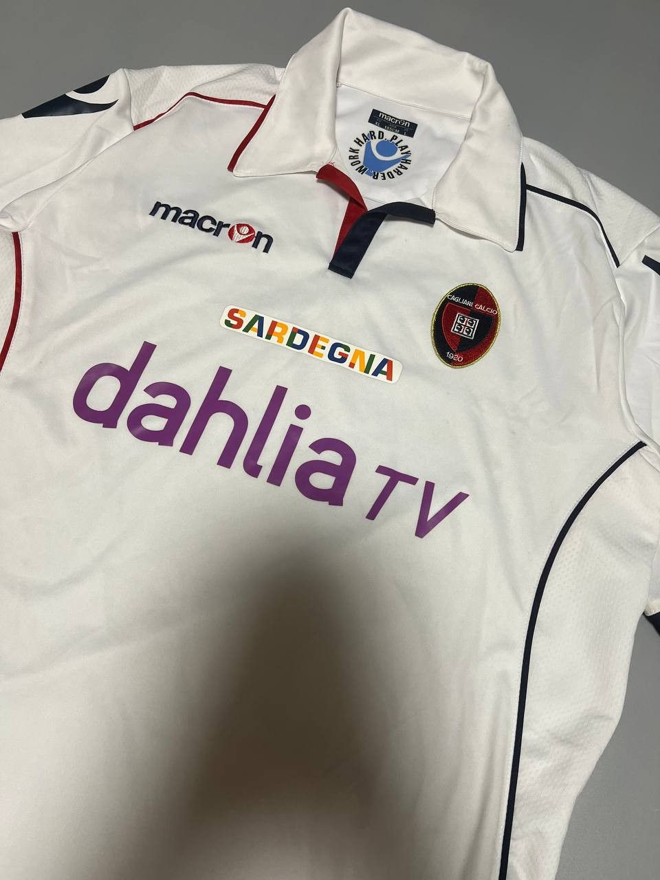 Macron Cagliari Calcio Jersey Macron 2010/11 Size US XL / EU 56 / 4 - 4 Thumbnail