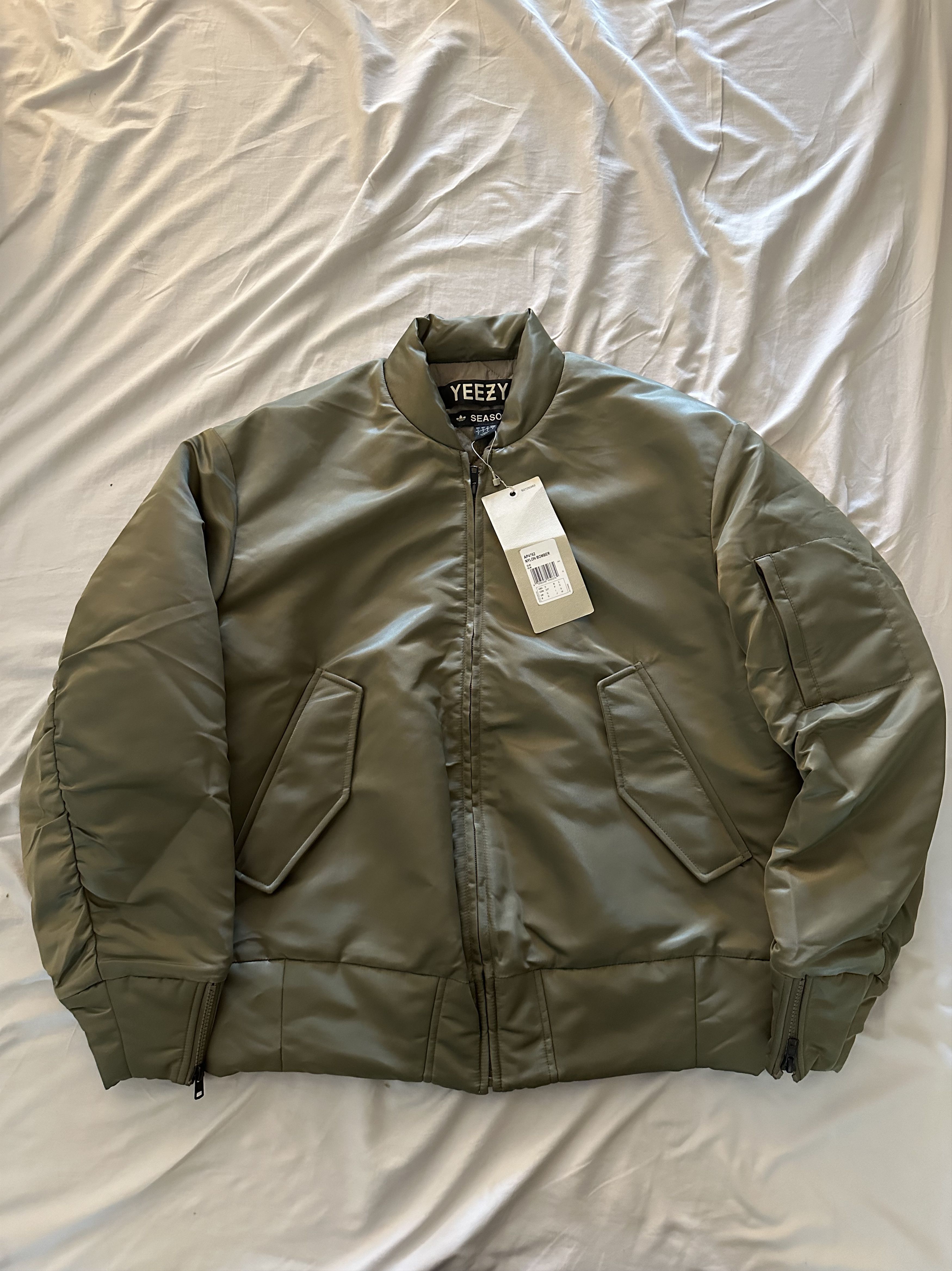 Kanye West × Yeezy Season Yeezy Season 1 Nylon Bomber Jacket | Grailed