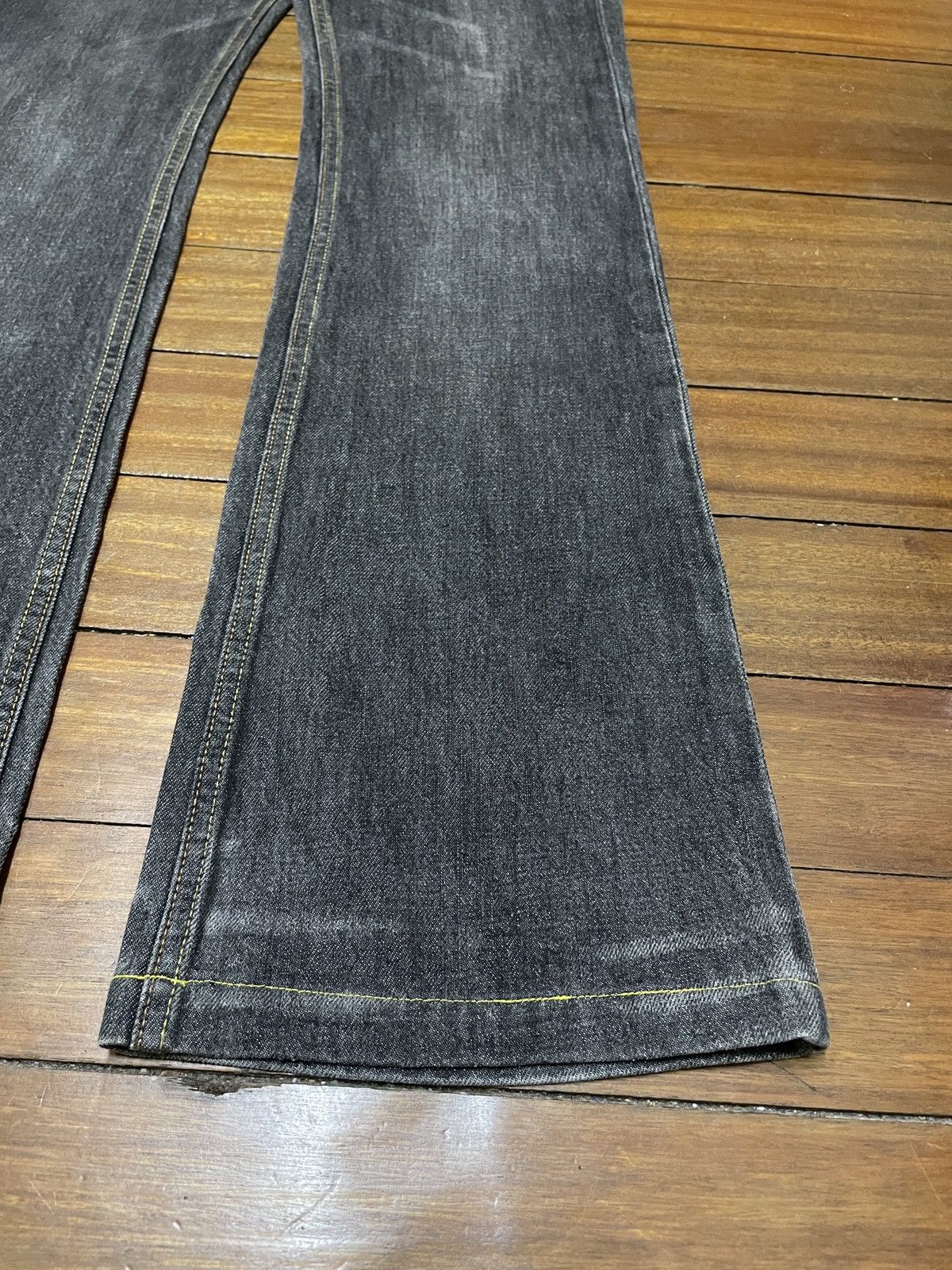 Japanese Brand Rare Design Vintage Brand Nicole Club Flared Jeans 1990s Size US 31 - 6 Thumbnail