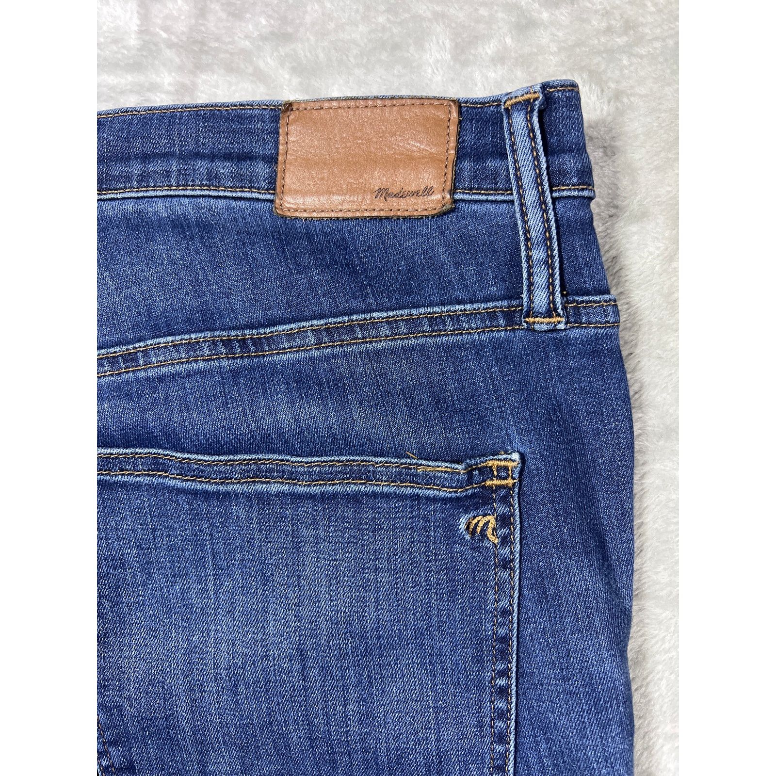 Madewell Madewell Size 32 Lemar Wash 10" High Rise Skinny Jeans Size 32" / US 10 / IT 46 - 3 Thumbnail