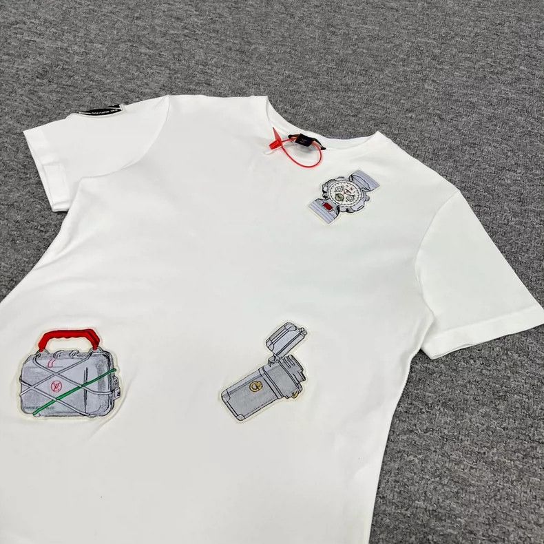 Louis Vuitton Louis Vuitton Patch short-sleeve T-shirt 2505-Nextarrow Size US M / EU 48-50 / 2 - 3 Thumbnail