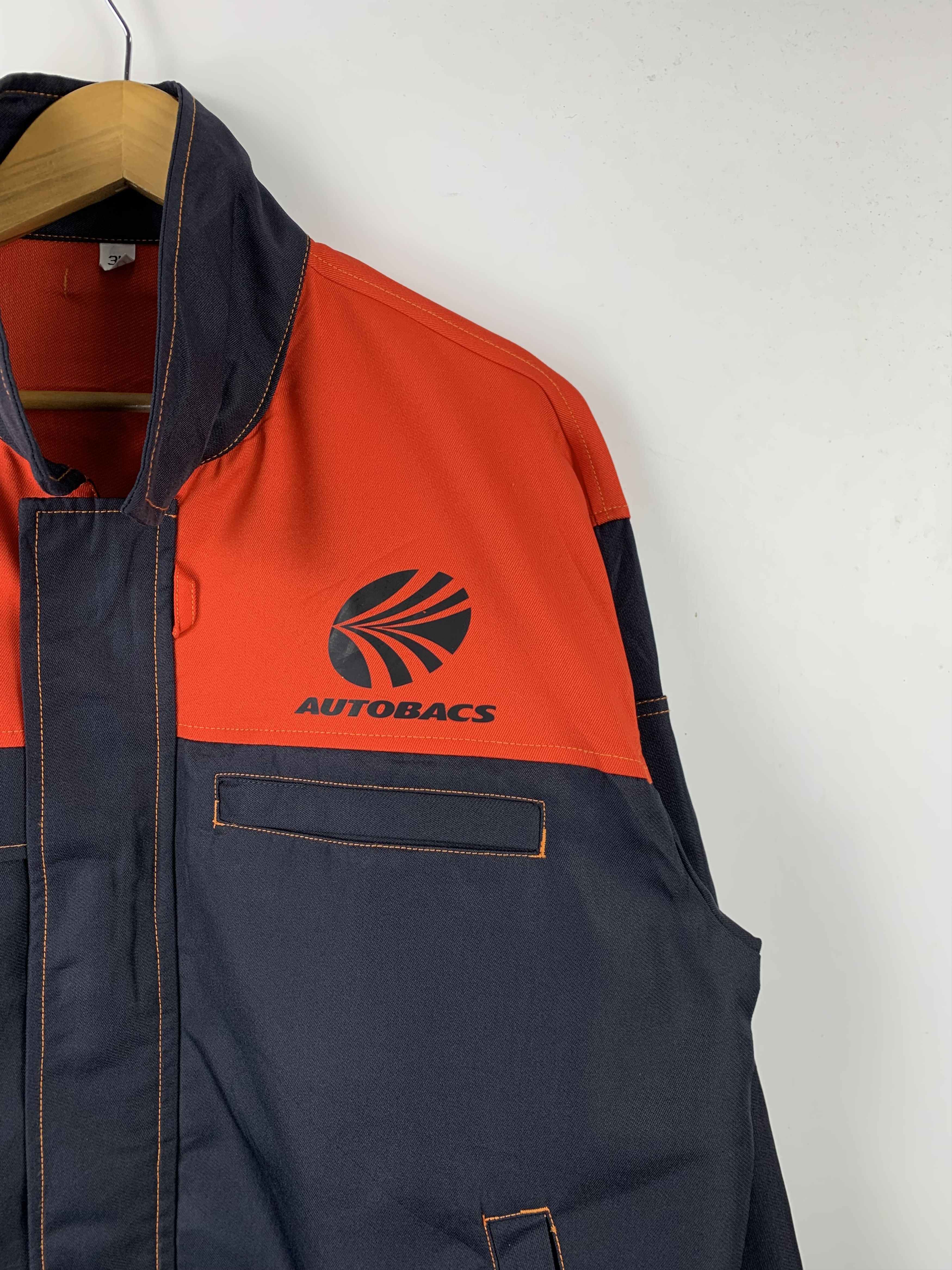 Japanese Brand Vintage Autobacs Workers Jacket J1564 Size US XL / EU 56 / 4 - 9 Thumbnail