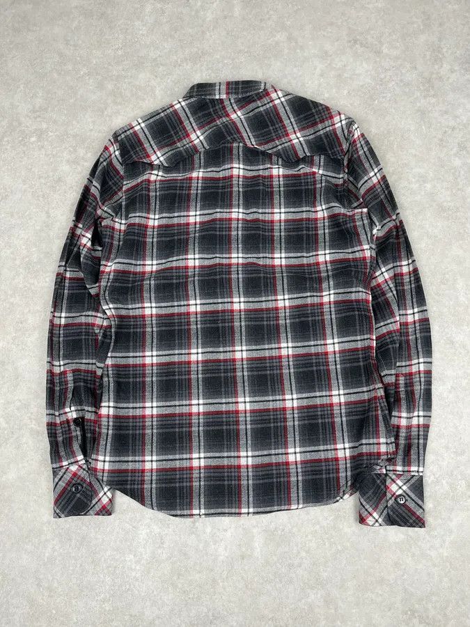 Dolce & Gabbana 2000s Dolce & Gabbana Grey & Red Checkered Shirt Size US M / EU 48-50 / 2 - 6 Thumbnail
