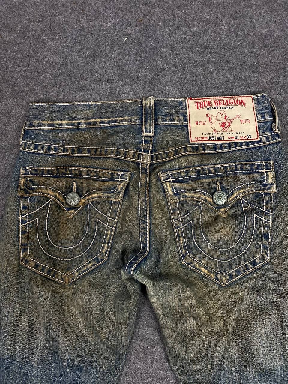 True Religion vintage true religion bootcut distressed denim made in usa Size US 34 / EU 50 - 3 Thumbnail