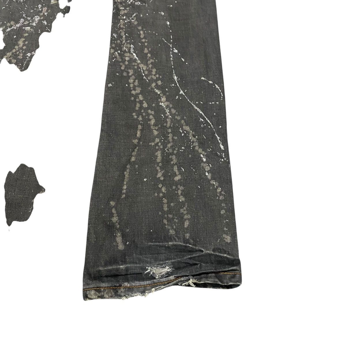 Tornado Mart Xfrm Denim Super Flare Painter Jeans Distressed Size US 30 / EU 46 - 15 Thumbnail