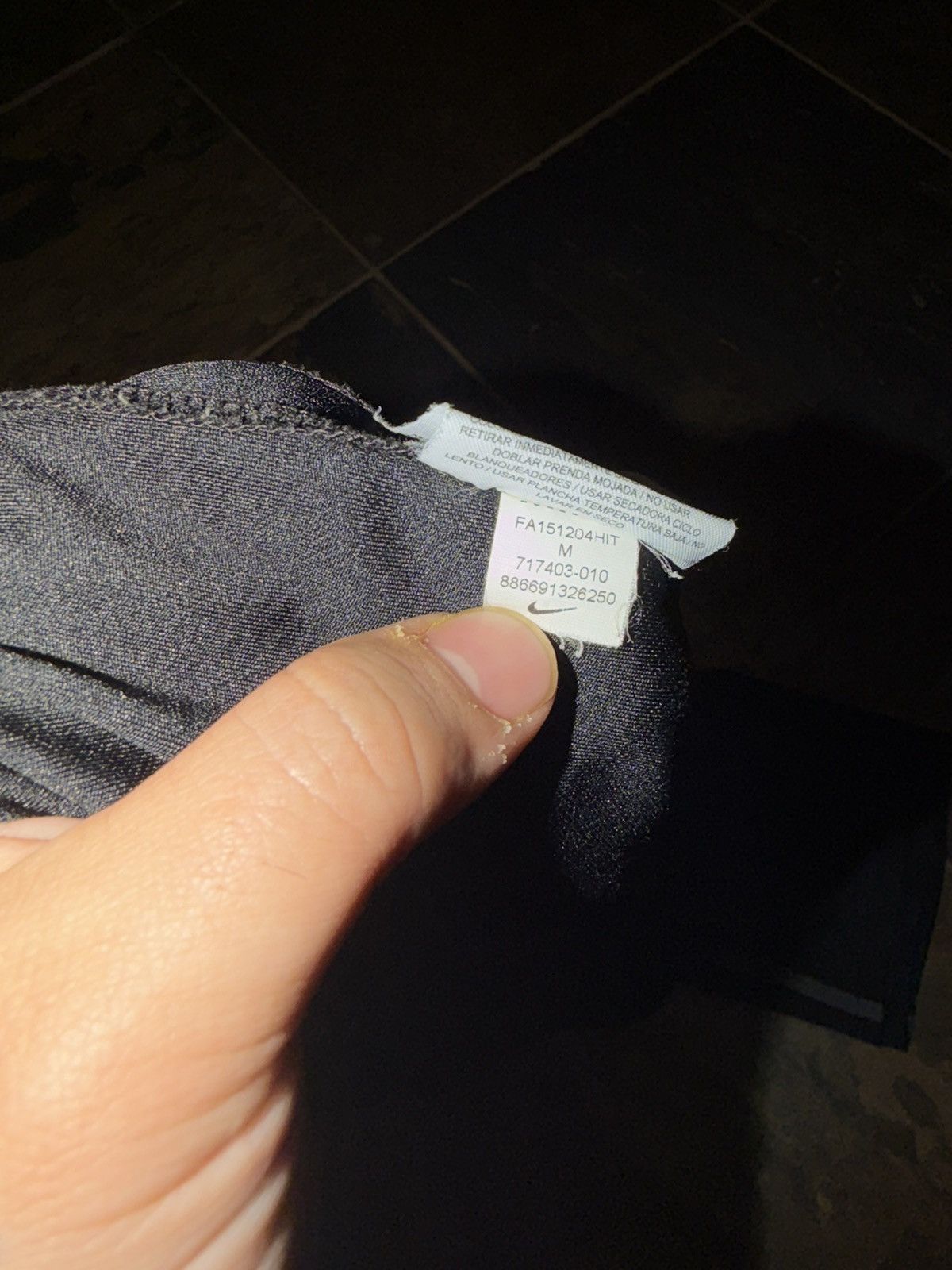 Nike Nike Athletic Jogger Track Pants Medium Gray Mesh Stripe Size US 32 / EU 48 - 6 Thumbnail