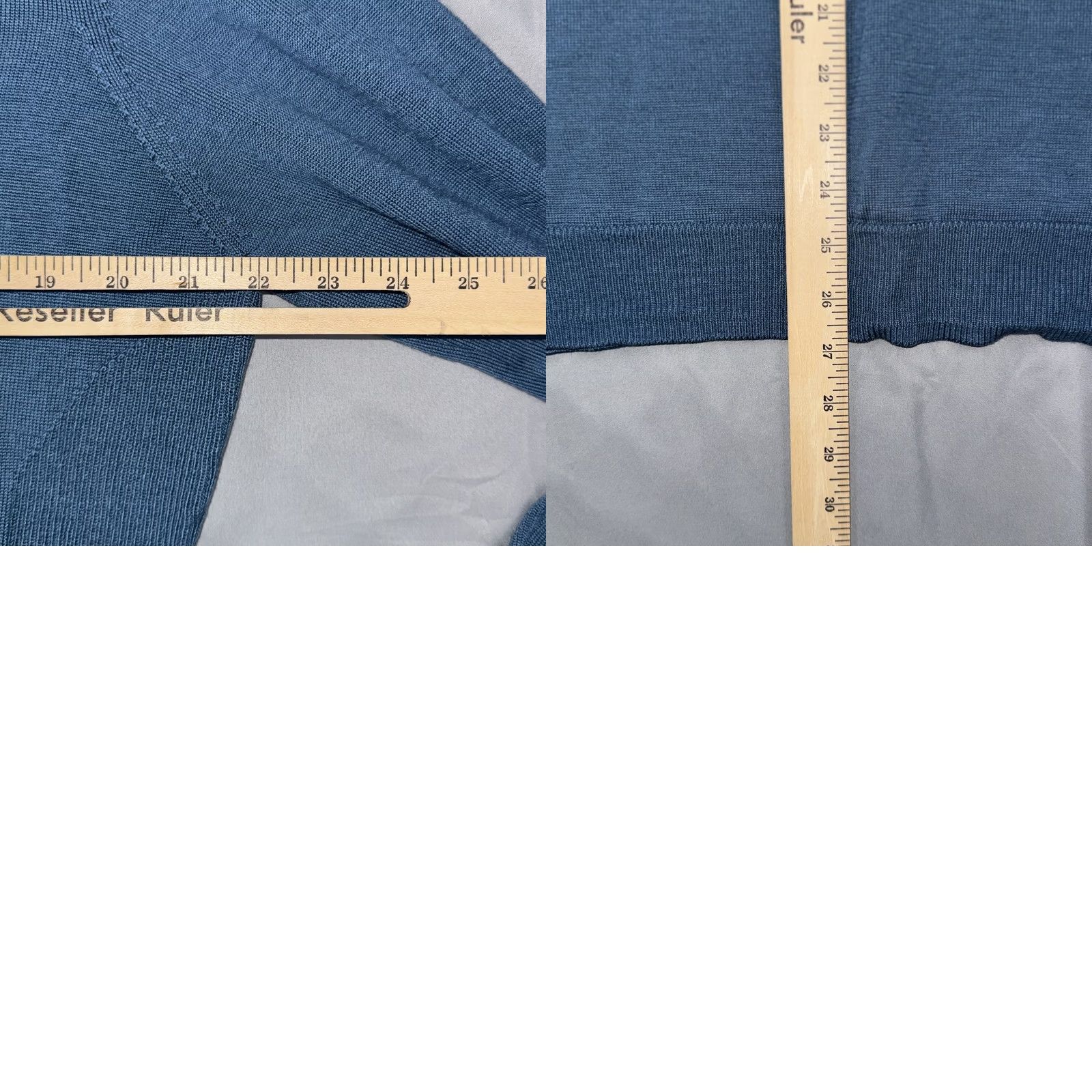 Icebreaker Icebreaker Sweater Mens Large Blue Merino Wool V Neck Lightweight Knit Pullover Size US L / EU 52-54 / 3 - 8 Thumbnail