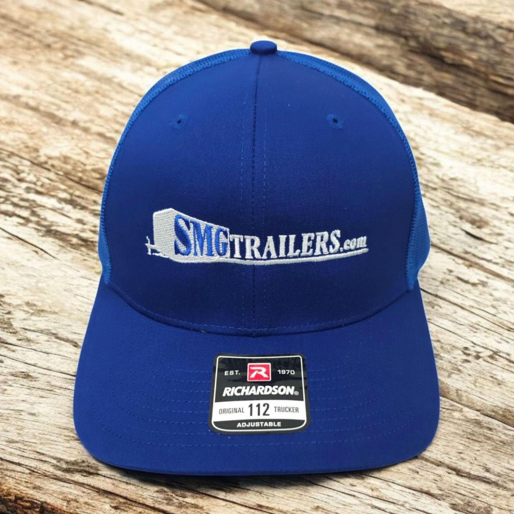 Richardson SMG Trailers Mesh Snapback Cap Trucker Embroidered Logo Size ONE SIZE - 1 Thumbnail