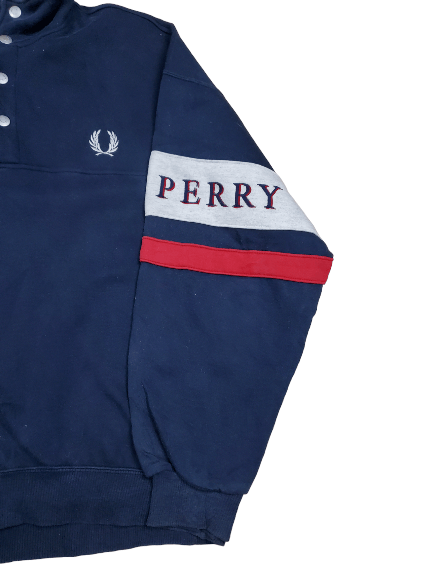 Fred Perry × Vintage Vintage Fred Perry Half Button Sweatshirt Size US M / EU 48-50 / 2 - 4 Thumbnail