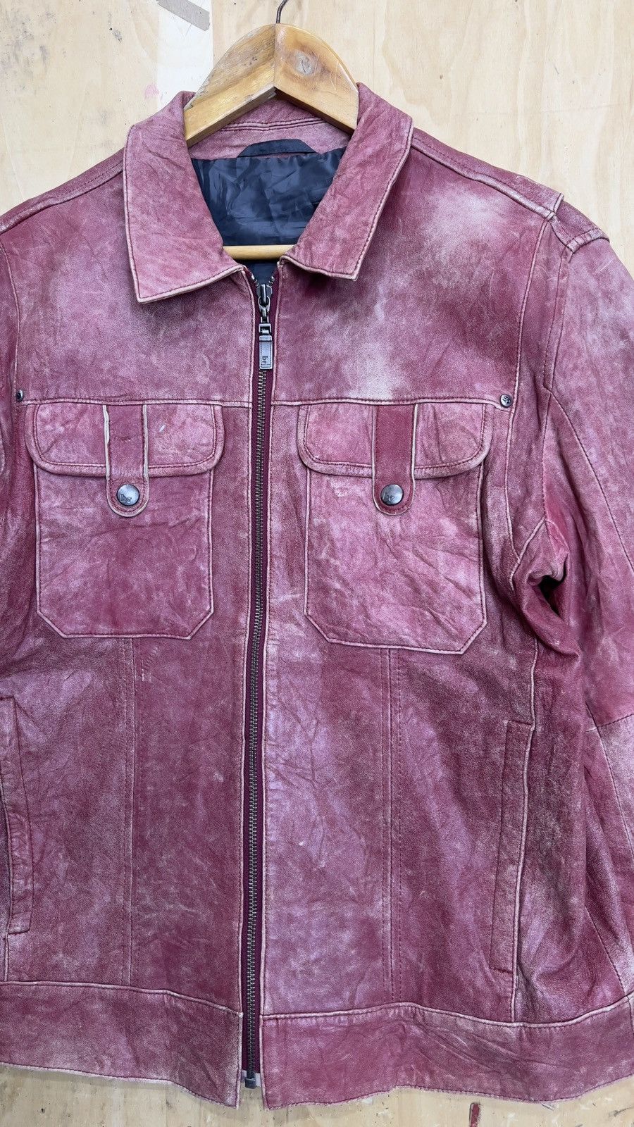 Vintage 🔥🔥🔥NEEDGONE🔥🔥🔥Vintage Barassi Leather Jacket Size US S / EU 44-46 / 1 - 5 Thumbnail