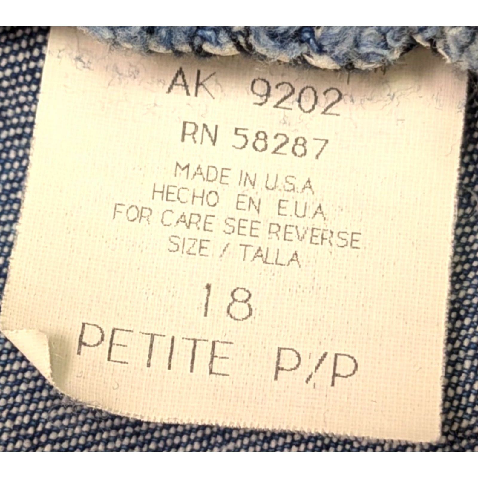 Vintage VINTAGE Bobbie Brooks Jeans Female 18P Petite Elastic Waist Pull On Dark Stonewash Stretch Jegging blue Size 40" / US 18 - 5 Thumbnail