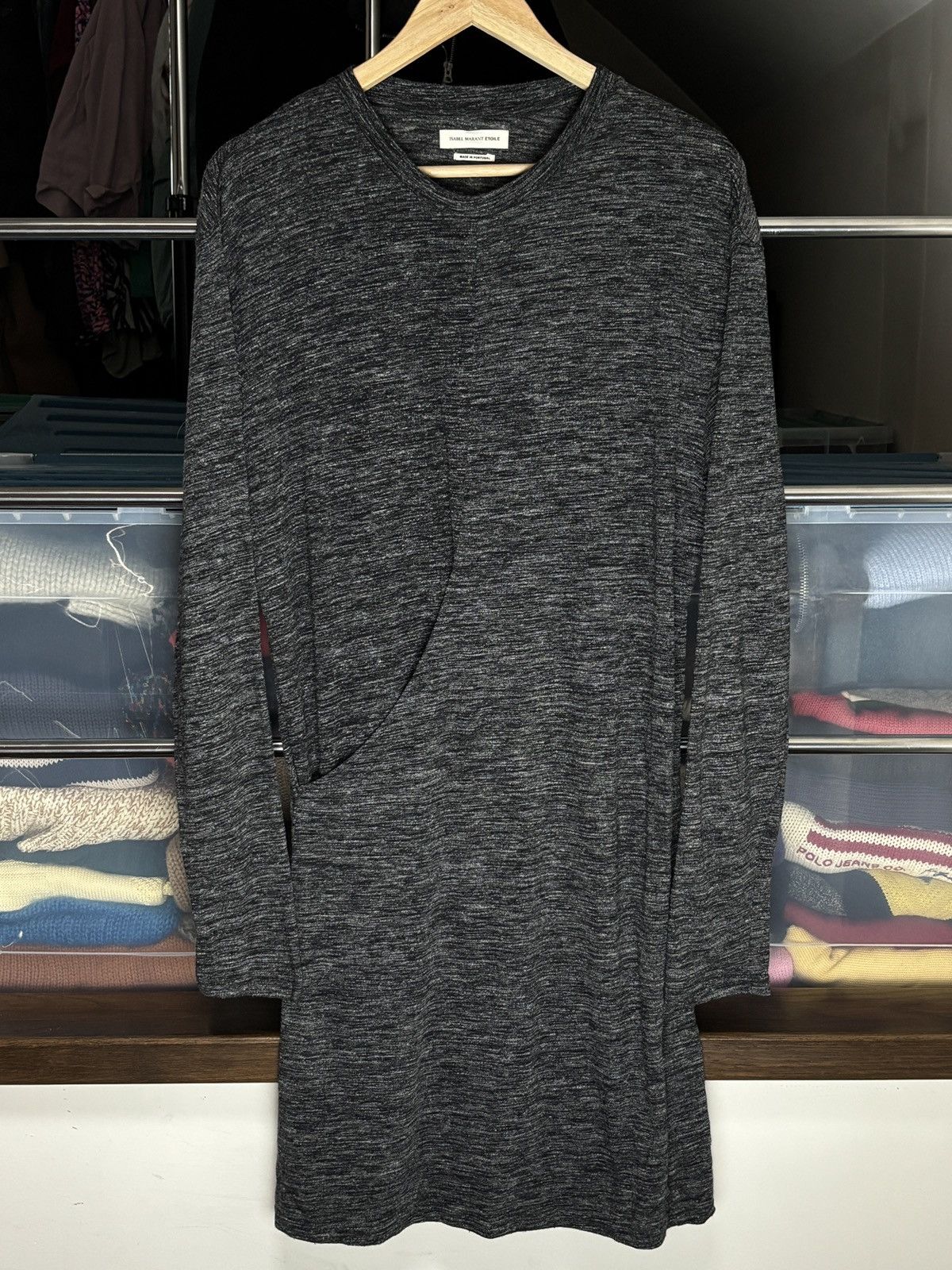 Isabel Marant Etoile Isabel Marant Etoile melange knit dress wool linen blend Size M / US 6-8 / IT 42-44 - 1 Thumbnail