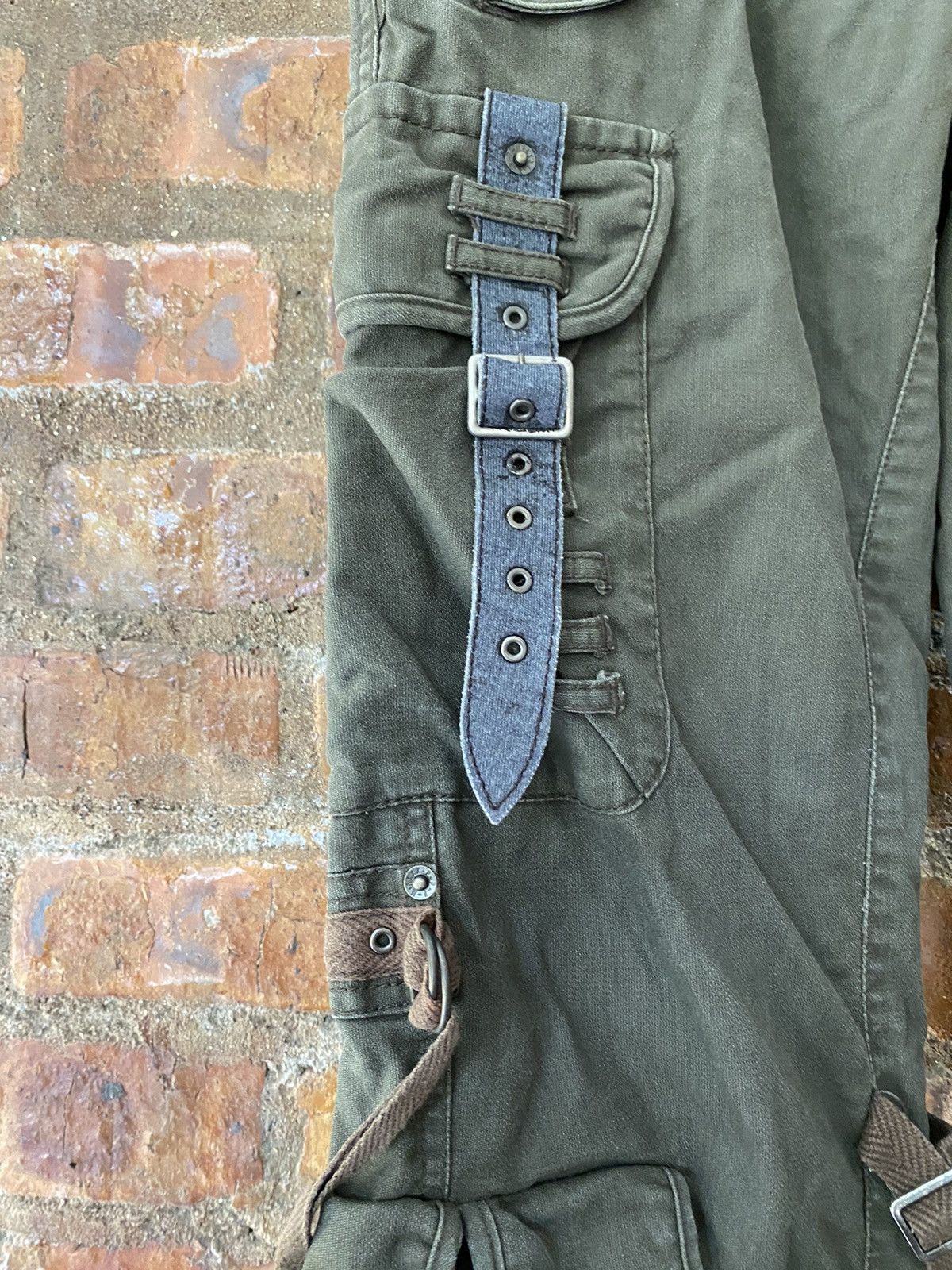 PPFM 2000s PPFM Bondage Multipocket tactical cargos Size US 31 - 9 Thumbnail