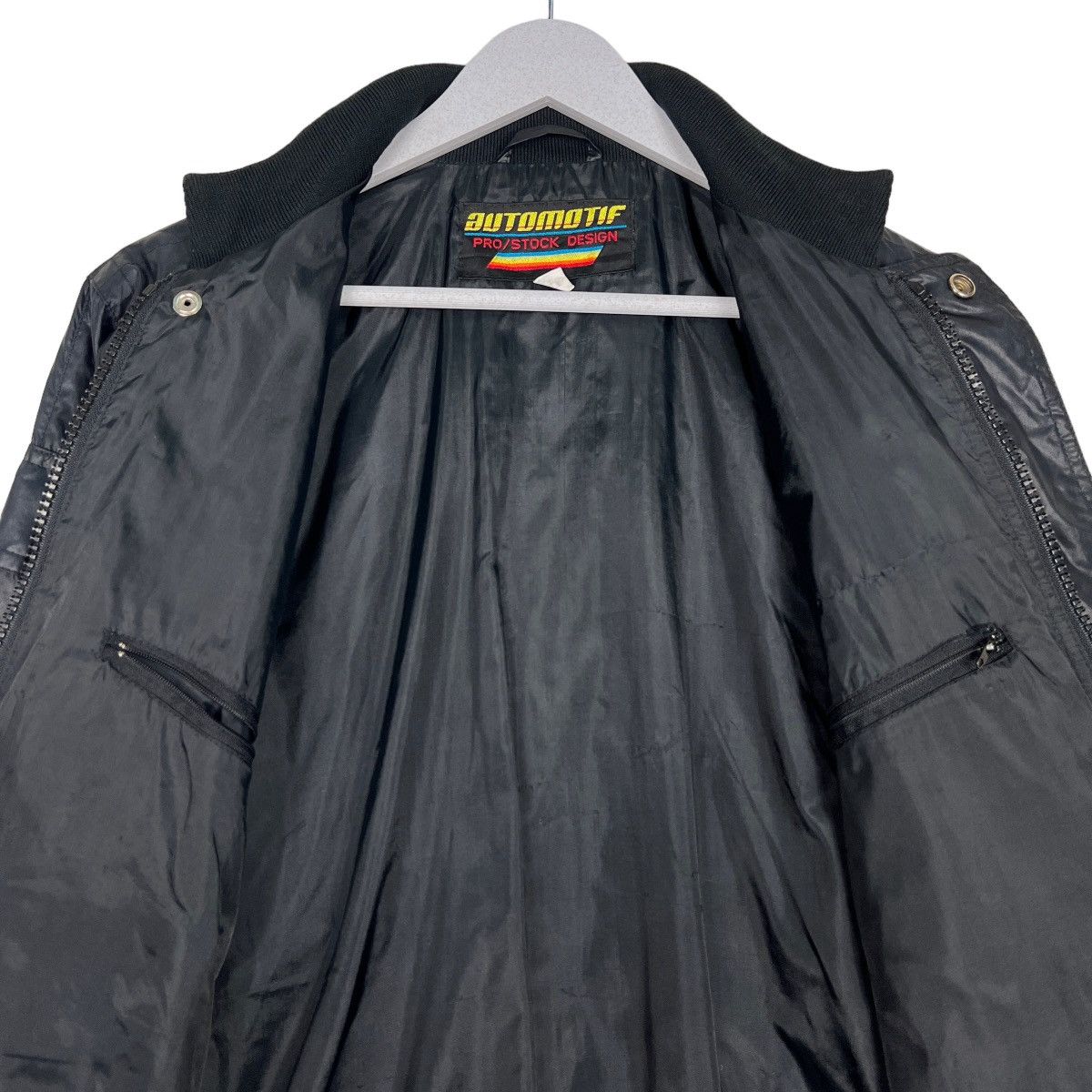 Vintage 🔥 VINTAGE AUTOMOTIF PRO STOCK ASYMMETRIC SURVIVAL BOMBER Size US M / EU 48-50 / 2 - 12 Thumbnail