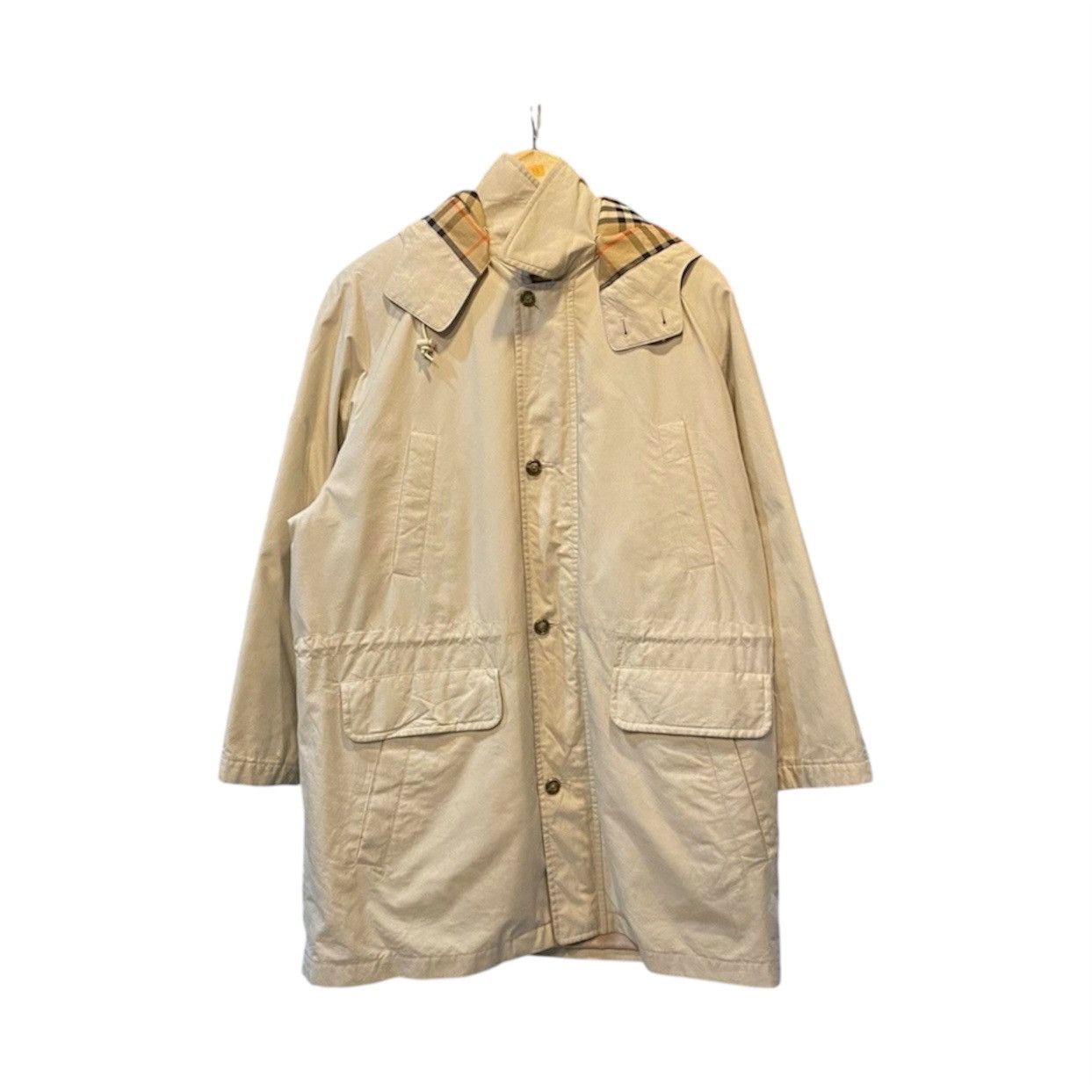 Burberry Vintage Burberry Nova Check Hooded Parka Jacket Size US S / EU 44-46 / 1 - 1 Thumbnail
