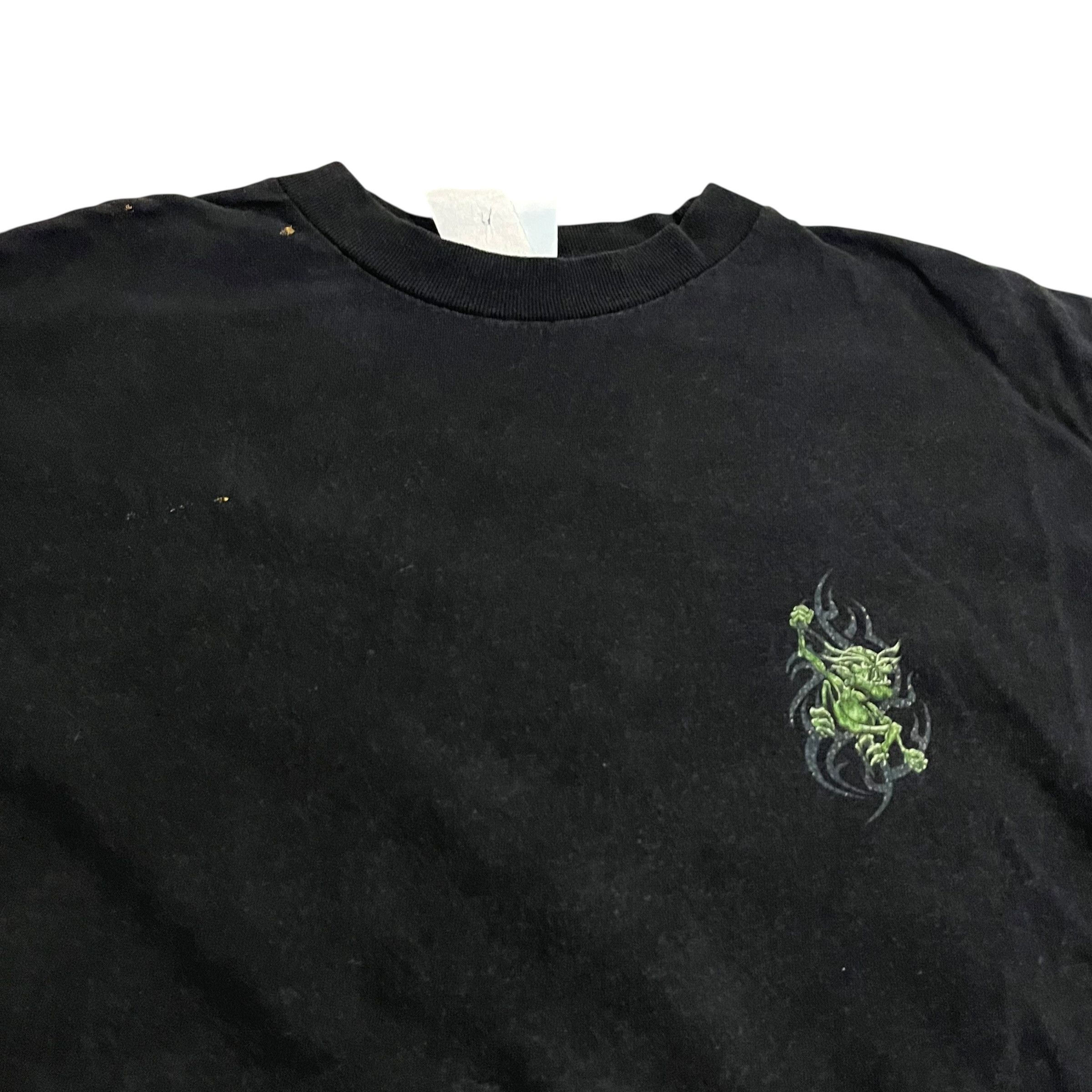Vintage VINTAGE Breakdown Skateboards Gargoyle T Shirt y2k Size US M / EU 48-50 / 2 - 4 Thumbnail