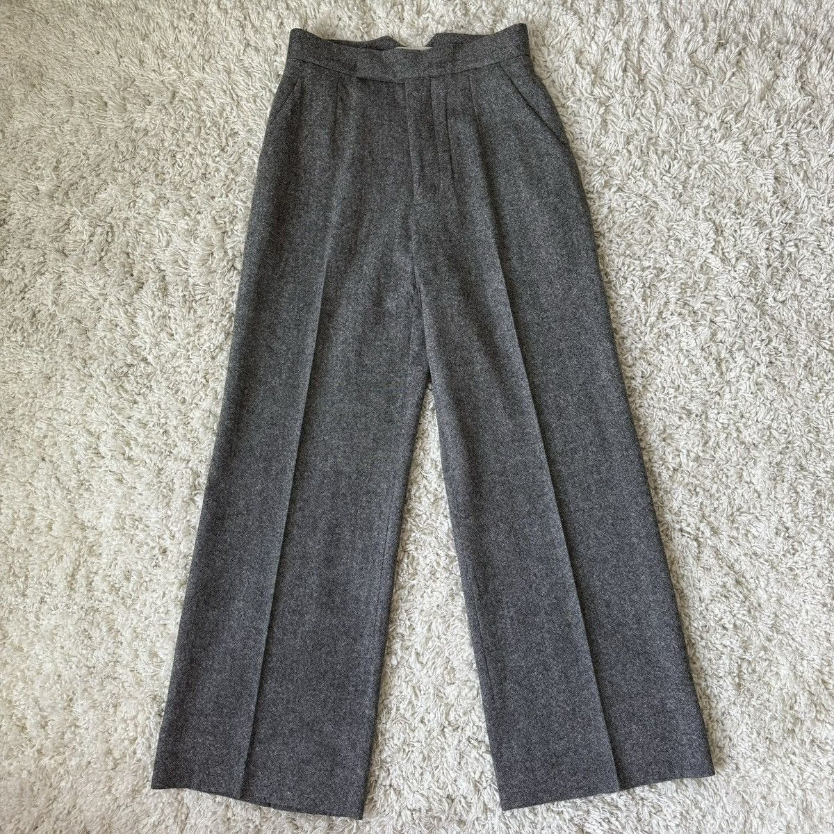 Vivienne Westwood Humphrey virgin-wool blend grey trousers.