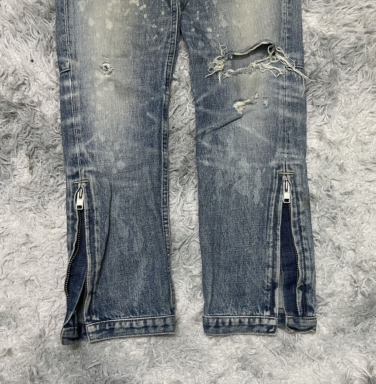 Other 90s RNA BUSHPANT DISTRESSED WASHABLE JEANS RARE DESIGN Size US 29 - 4 Thumbnail