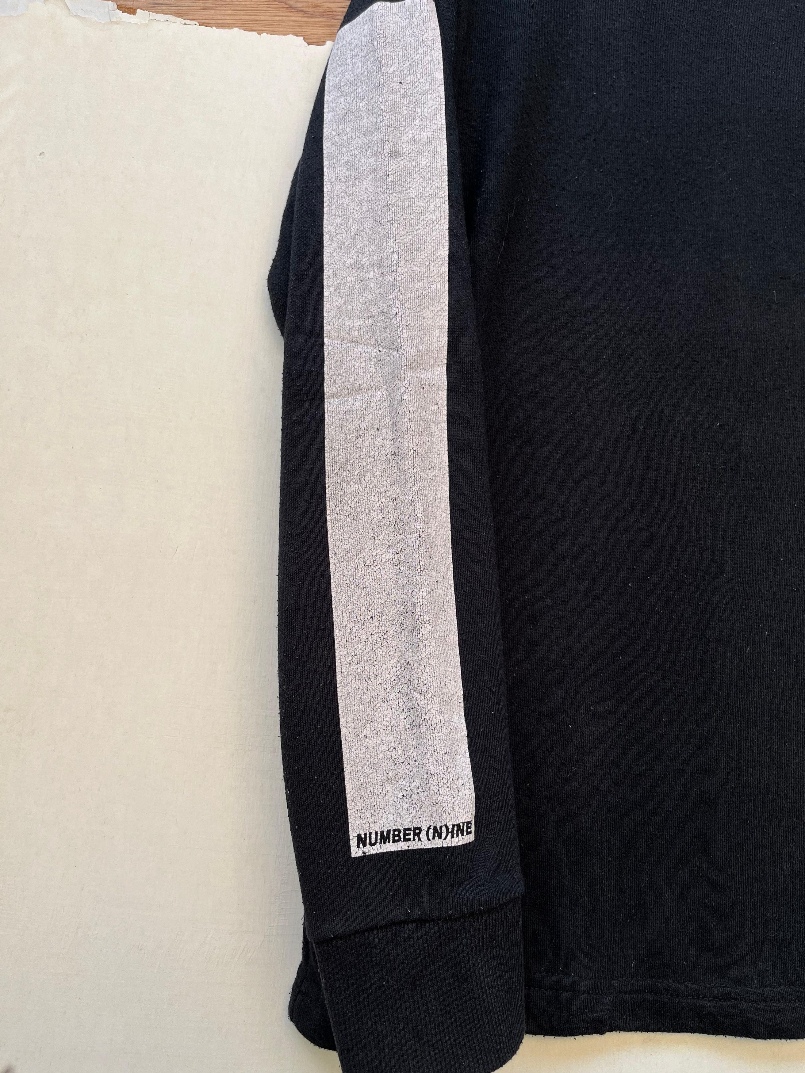 Number (N)ine Number (N)ine Black Sweatshirt Size US M / EU 48-50 / 2 - 4 Thumbnail