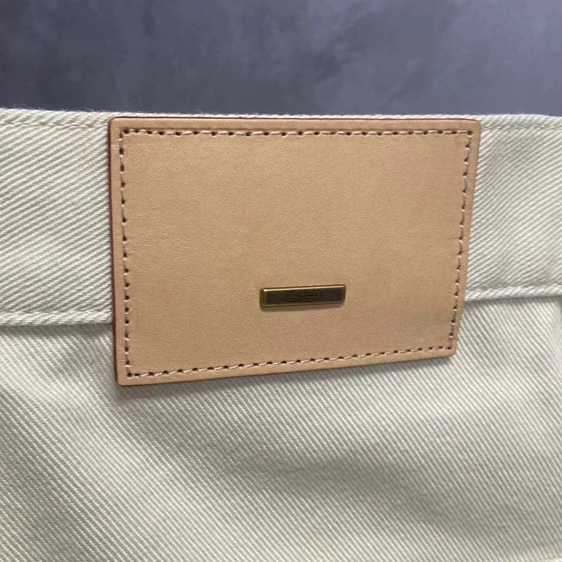 Louis Vuitton louis vuitton White lumberjack logo jeans 2502-Nextarrow Size US 34 / EU 50 - 3 Thumbnail