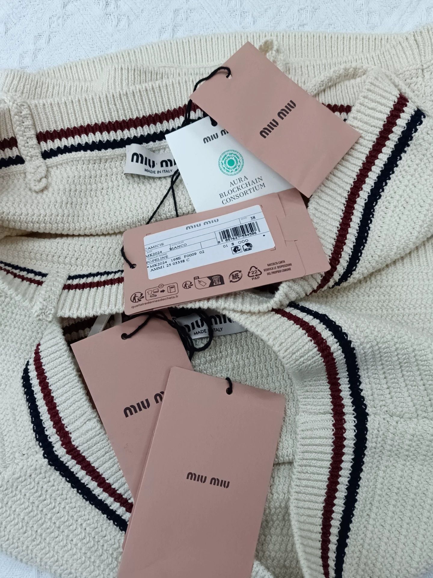 Miu Miu MIU MIU Knit Camisole & Skirt Set Size 38/36 New with tags Size XS / US 0-2 / IT 36-38 - 5 Thumbnail
