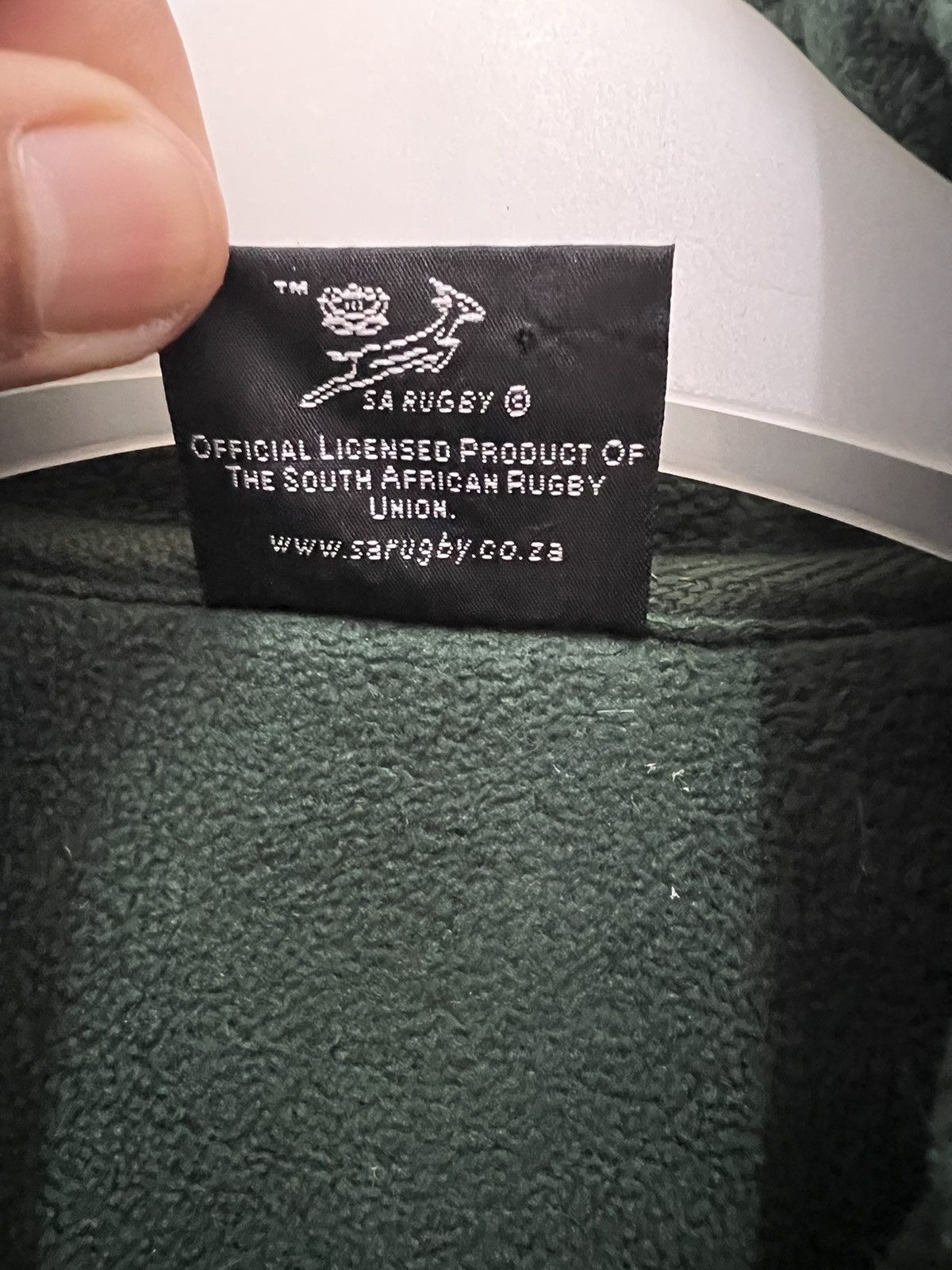 Canterbury of New Zealand 🔥 Canterbury S.Africa Springbok Rugby Club Half zip Sweat S Size US XS / EU 42 / 0 - 11 Thumbnail