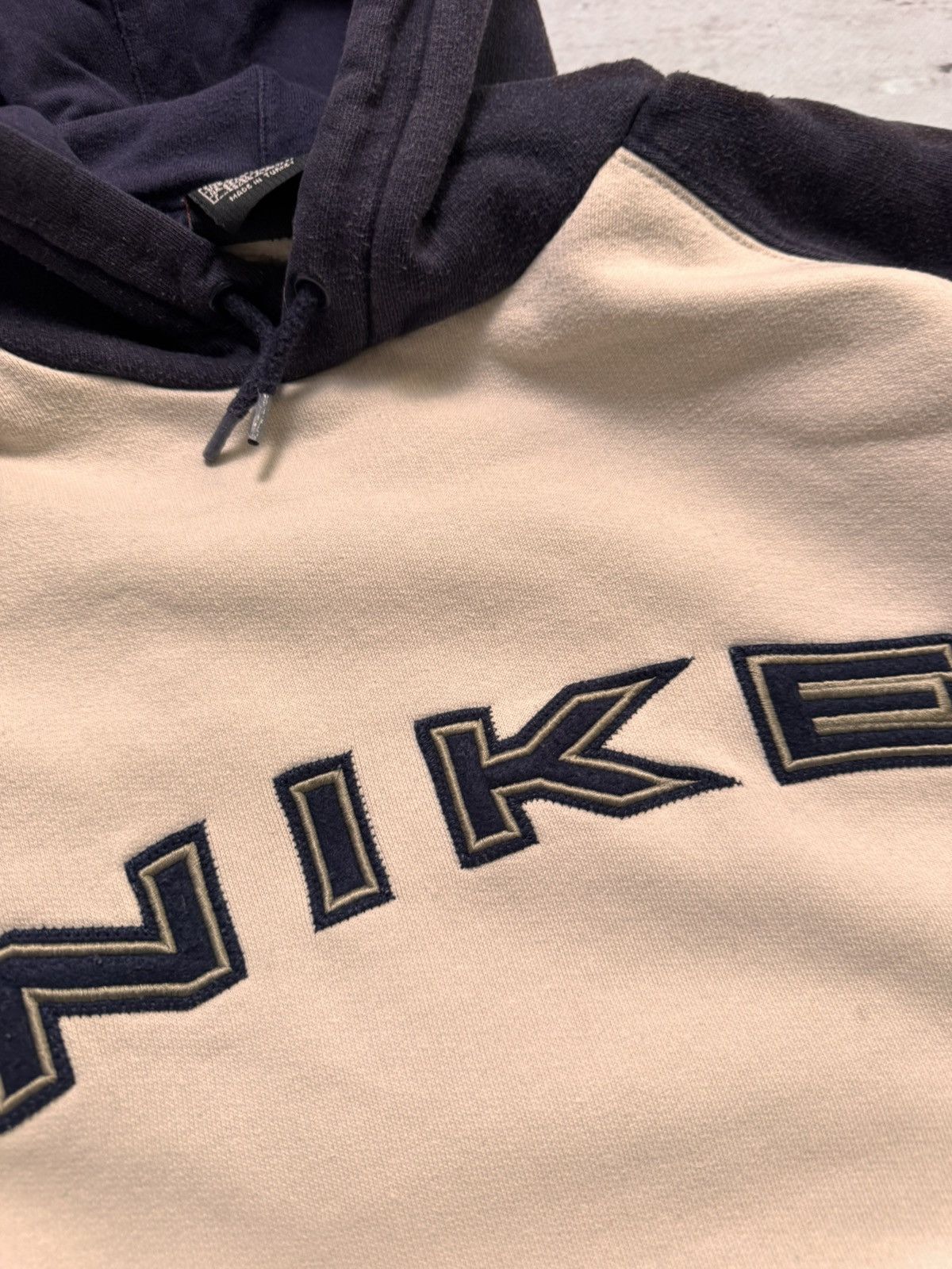 Nike × Vintage NIKE VINTAGE CENTER LOGO OVERSIZE BOXY HOODIE Size US XL / EU 56 / 4 - 5 Thumbnail