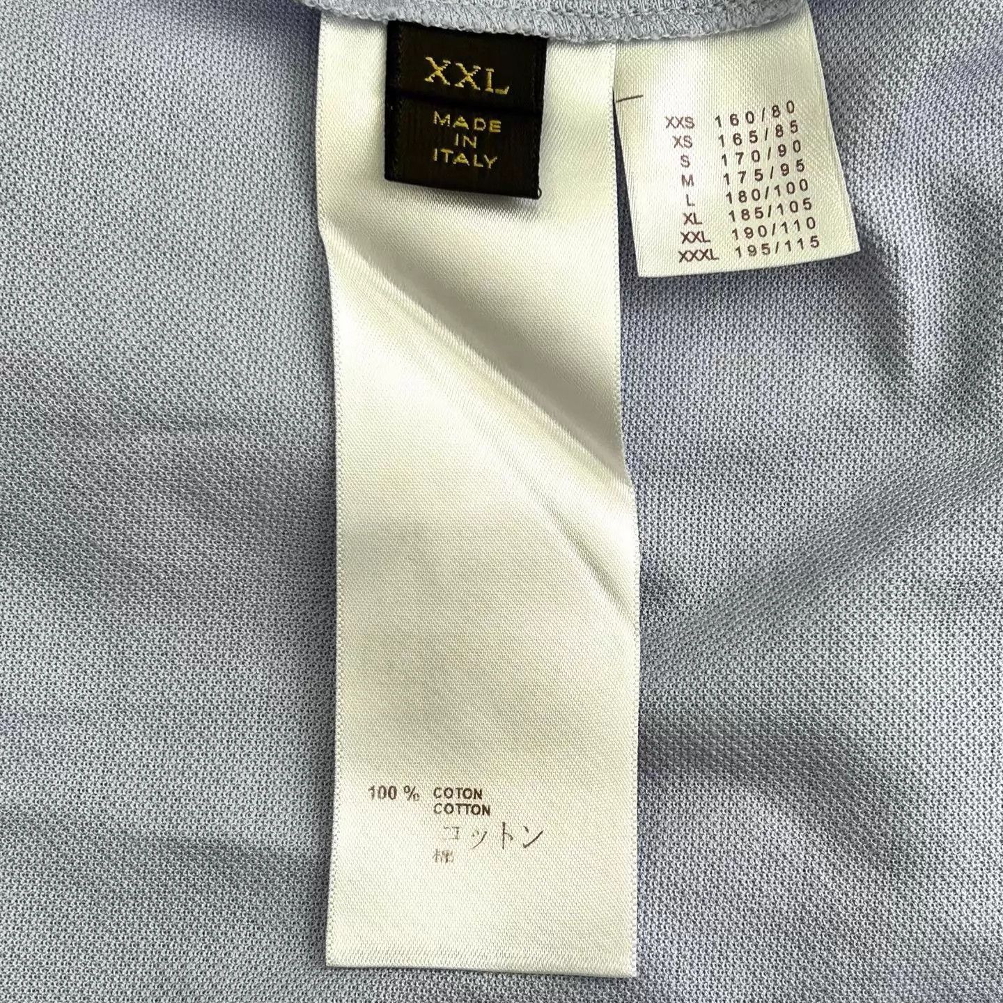 Louis Vuitton Louis Vuitton LV logo embroidered Polo short-sleeve XXL Size US XXL / EU 58 / 5 - 5 Thumbnail