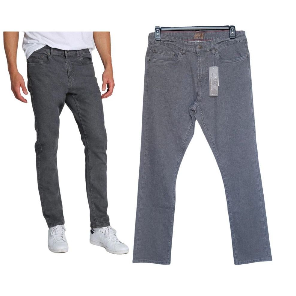 Other JACHS New York Mens Jeans Sz 33*31 JACHS New York Grey Slim Size US 33 - 1 Thumbnail