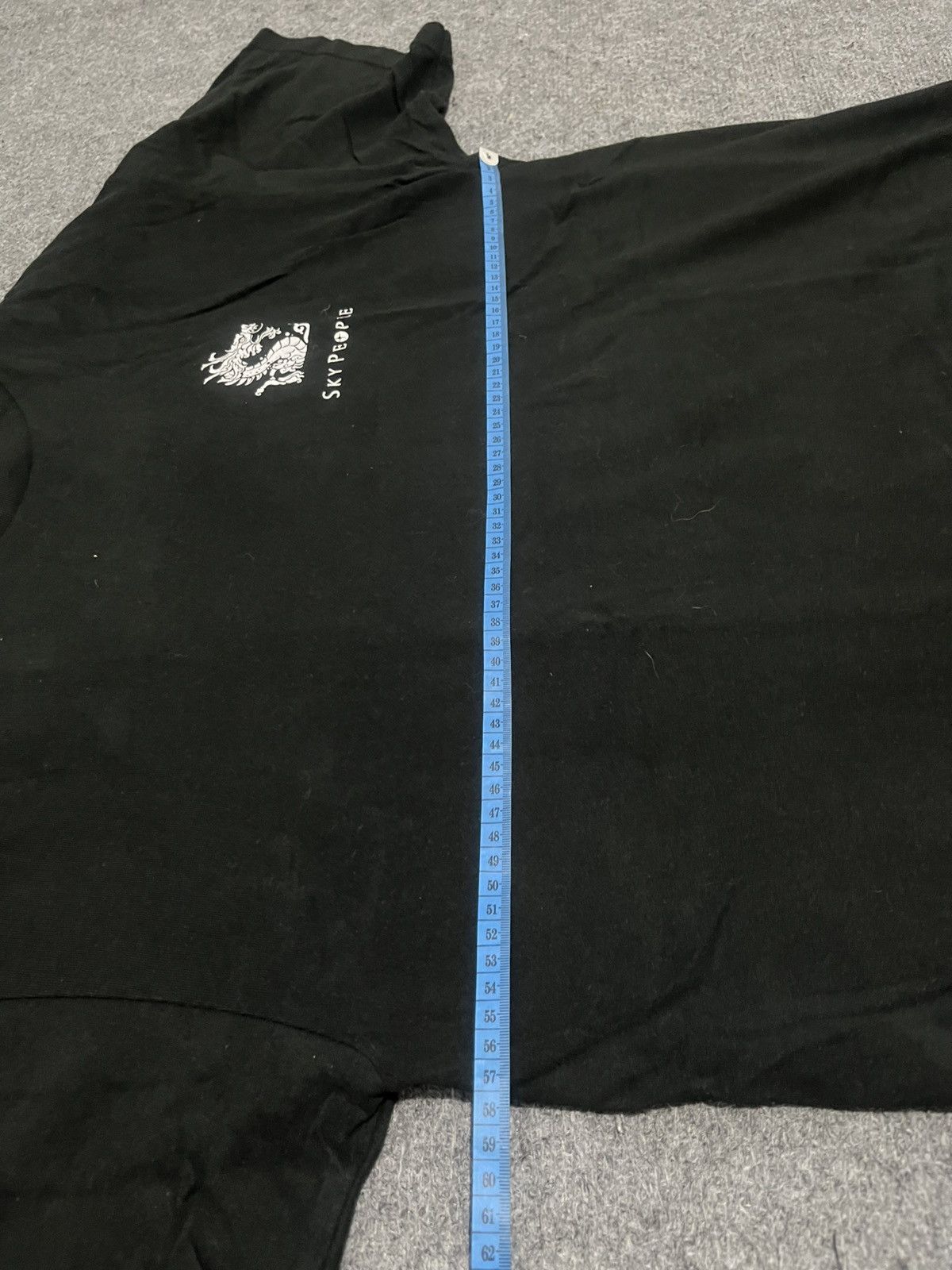 Japanese Brand Printstar Tokyo Sky People Big Logo Dragon Black T-Shirt Size US XXL / EU 58 / 5 - 7 Thumbnail