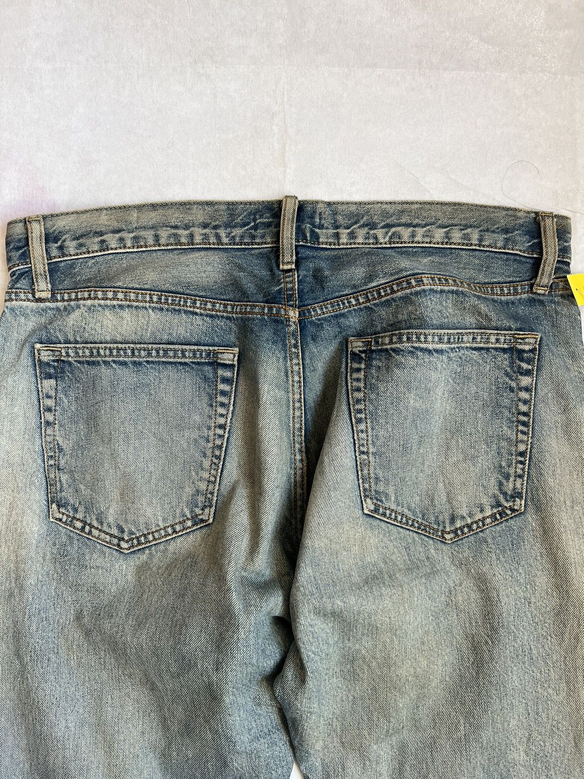 Uniqlo Selvedge Uniqlo Rusty Distressed Denim Regular Fit Size US 36 / EU 52 - 13 Thumbnail