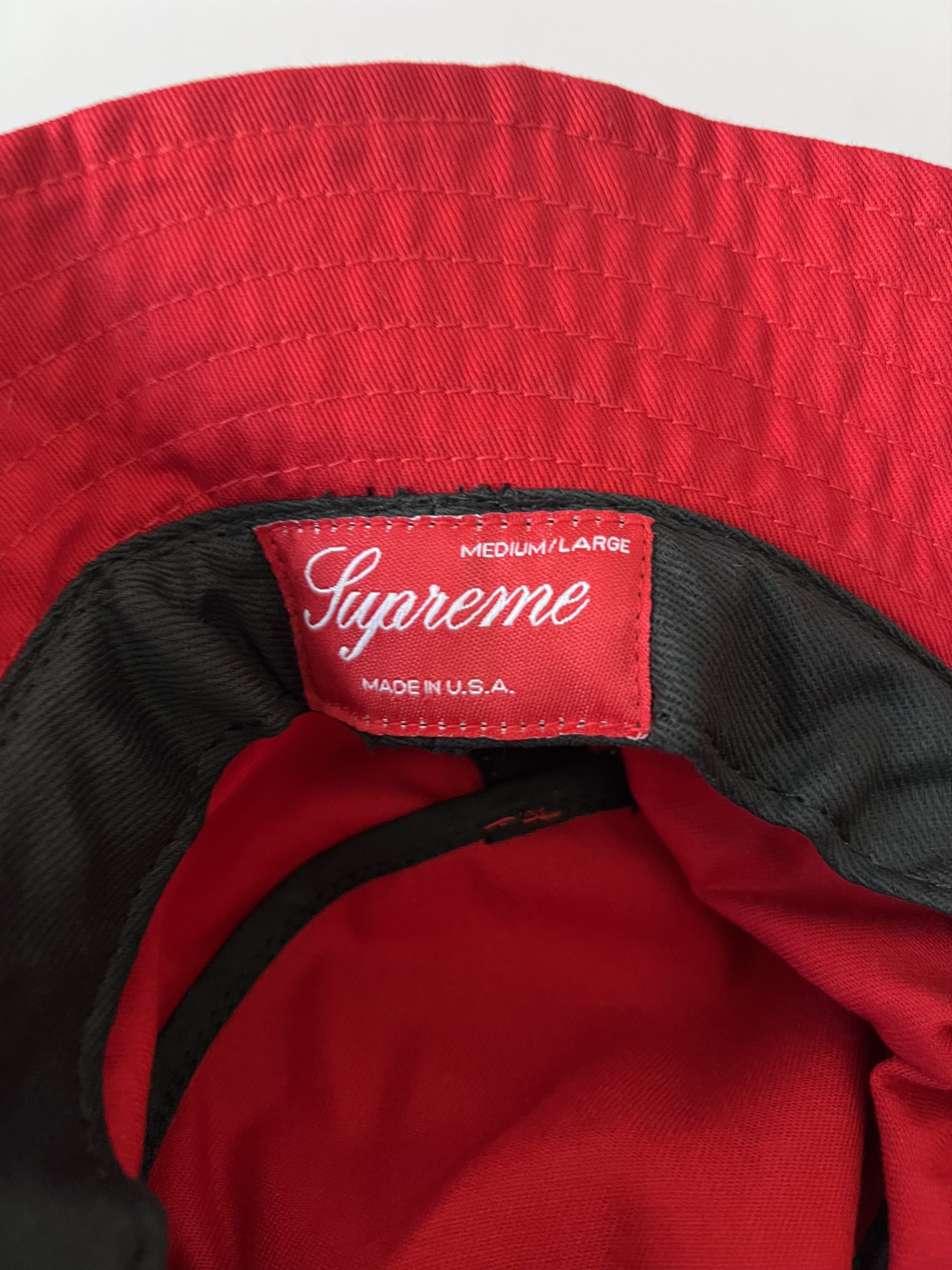 Supreme Supreme Classic Logo Crusher from SS14 in Red Size ONE SIZE - 4 Thumbnail