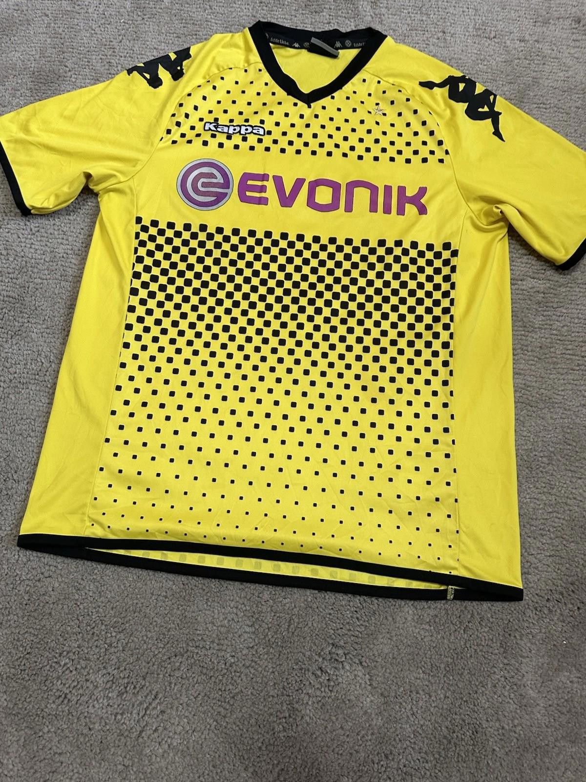 Kappa 2011 BORUSSIA DORTMUND Home Football SHIRT Soccer Jersey Size US XL / EU 56 / 4 - 2 Thumbnail