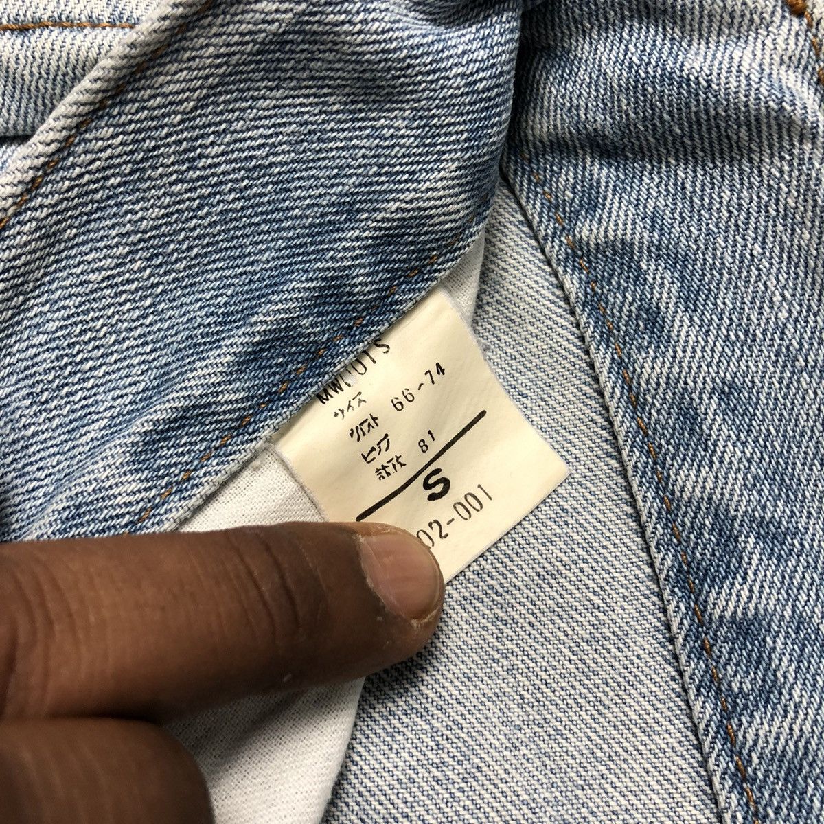 Vintage Vintage 90s Faded BIG JOHN Baggy Jeans Size US 30 / EU 46 - 9 Thumbnail
