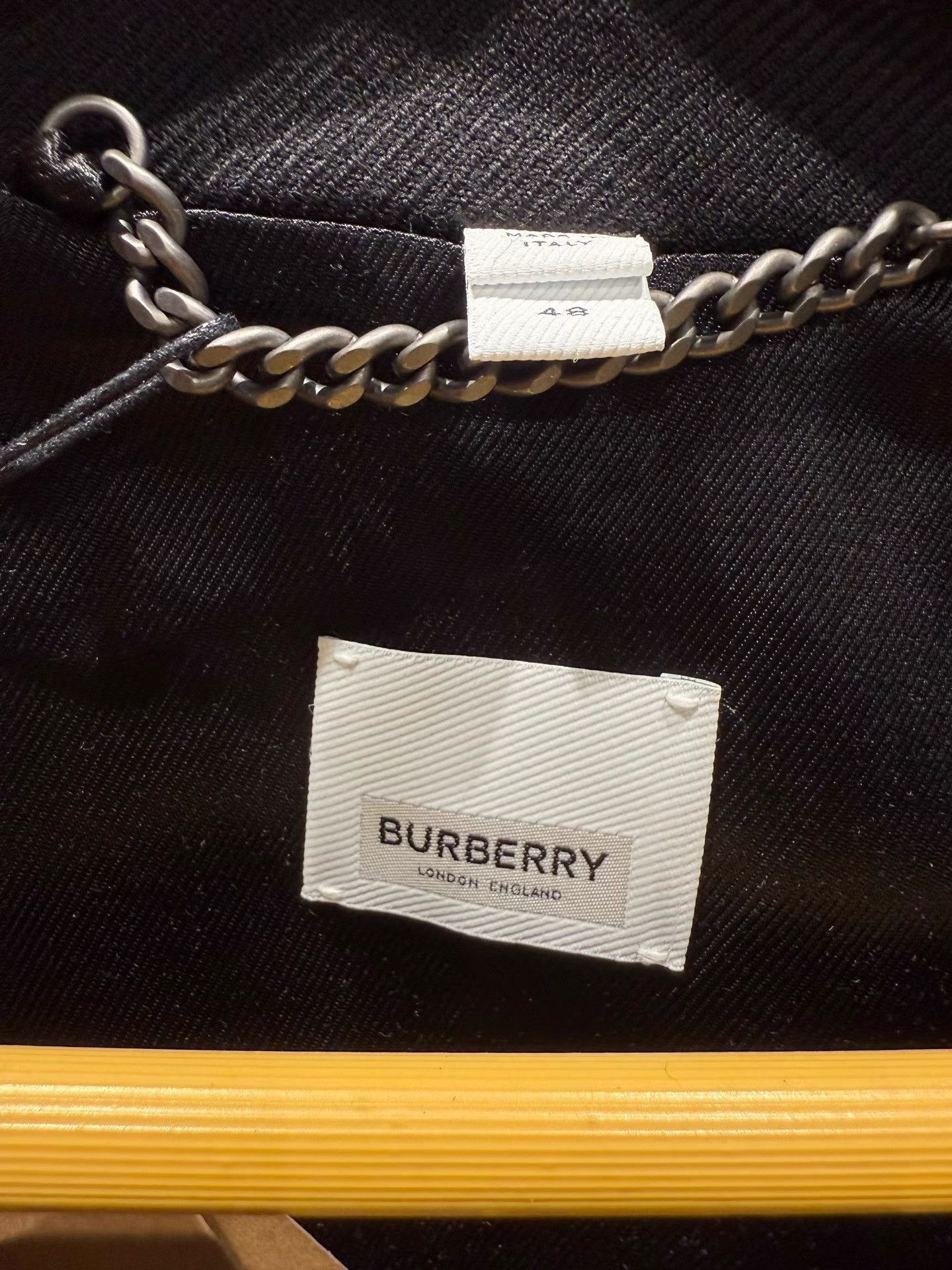 Burberry Burberry Wool & Silk Coat K36 Size US M / EU 48-50 / 2 - 3 Thumbnail