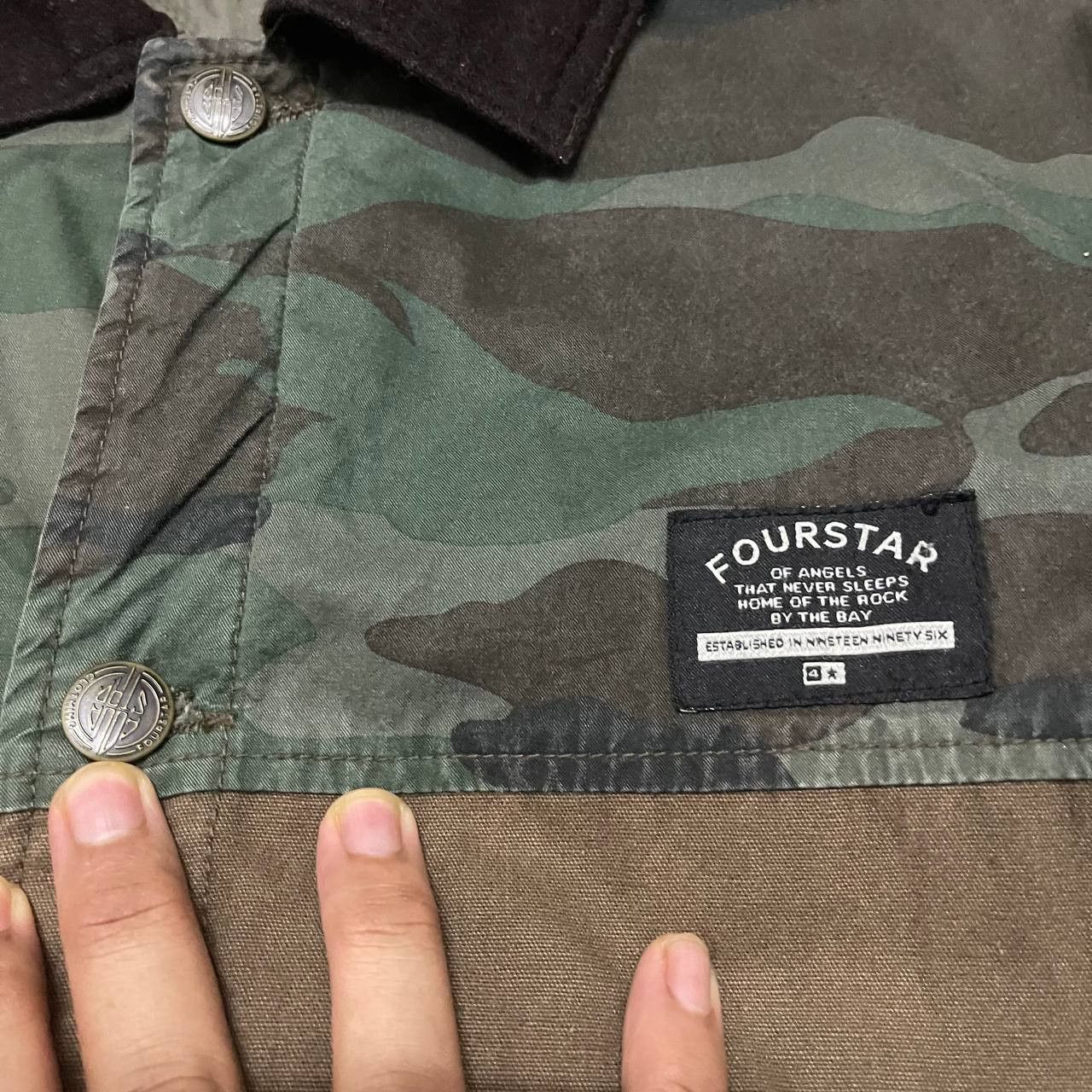 Fourstar Vintage Fourstar Trujillo Camo Jacket Size US L / EU 52-54 / 3 - 5 Thumbnail