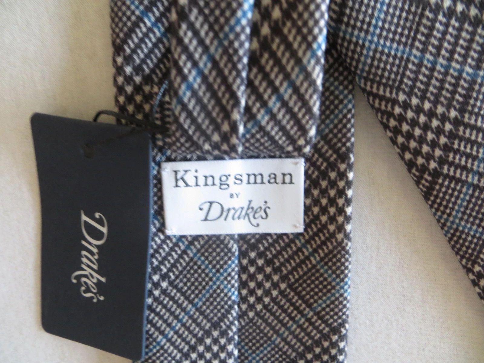 Drake's drakes X kingsman tartan tie Size ONE SIZE - 2 Thumbnail