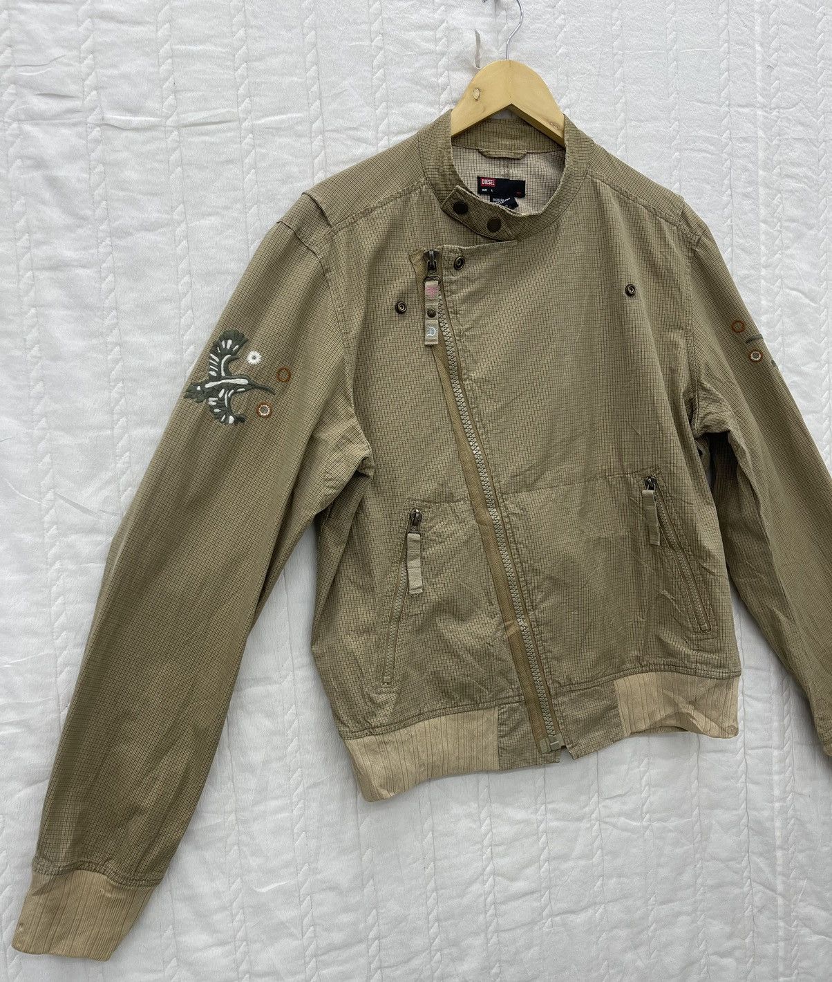 Diesel × Japanese Brand (S) DIESEL HUMMINGBIRD N-81 ZIPPER JACKET Size US L / EU 52-54 / 3 - 2 Thumbnail
