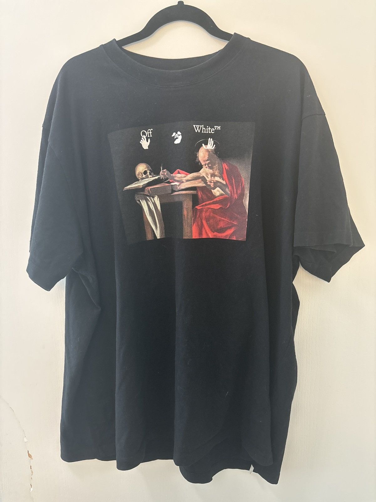 Off-White Off-White Caravaggio arrows oversized t-shirt Size US M / EU 48-50 / 2 - 1 Thumbnail