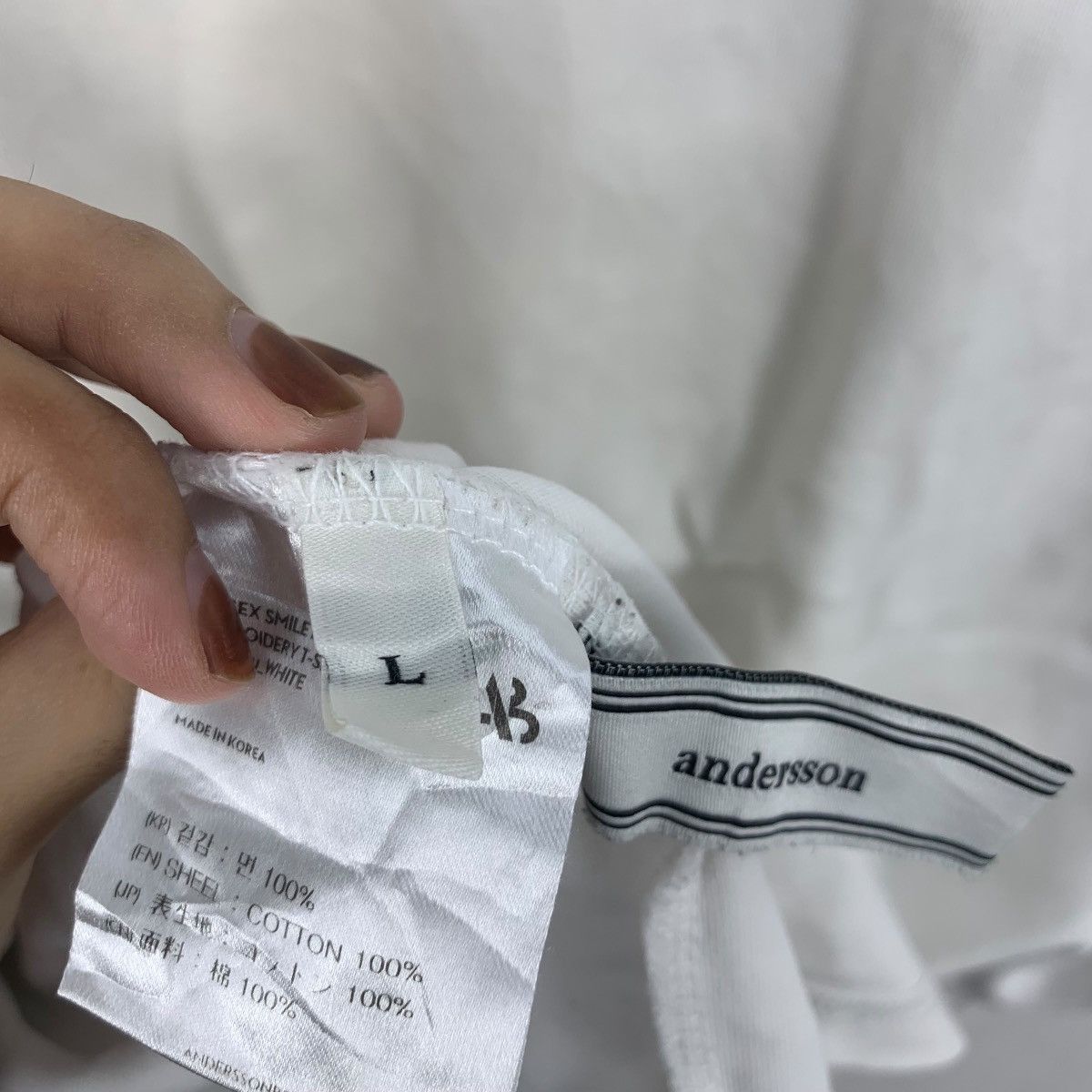 Andersson Bell ANDERSSON BELL KOREA Scandinavian Abstract Baggy Tee Shirt Size L / US 10 / IT 46 - 14 Thumbnail
