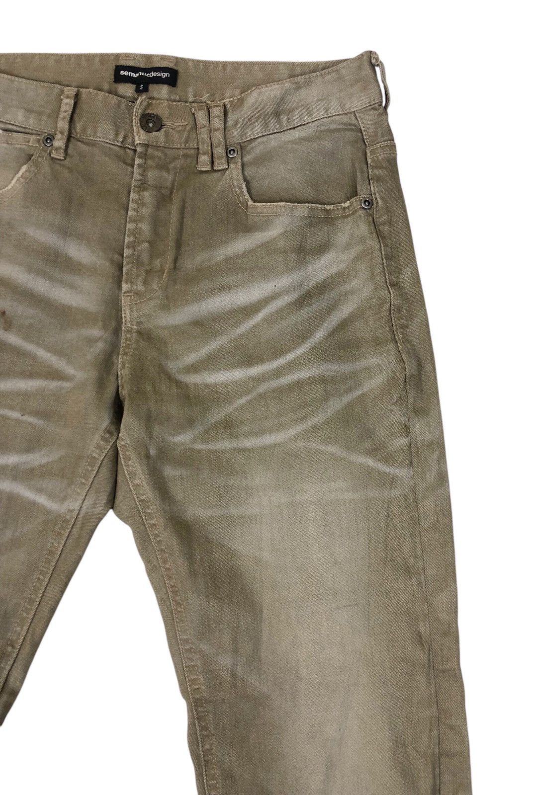 semanticdesign Semantic Design Rusty Washed Pants Size US 29 - 6 Thumbnail