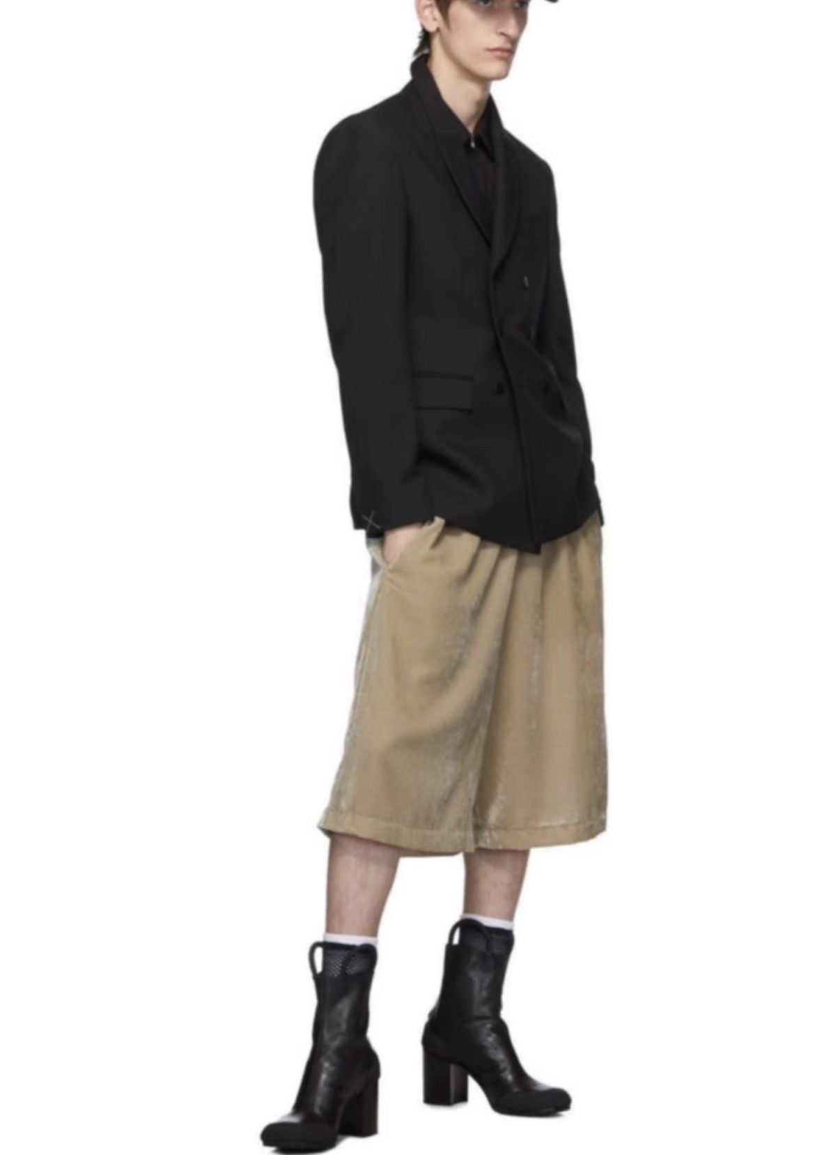 Random Identities Random Identities Velvet Oversized High-Waist Boxing Shorts Size US 34 / EU 50 - 5 Thumbnail