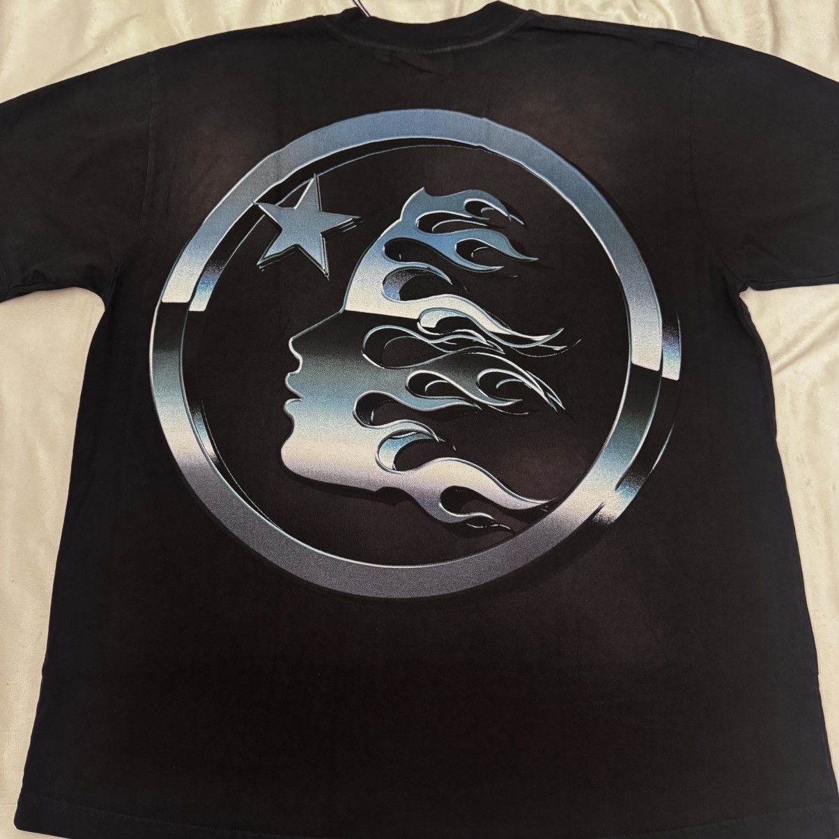 HELLSTAR Hellstar Chrome Logo T-Shirt Size US L / EU 52-54 / 3 - 3 Thumbnail