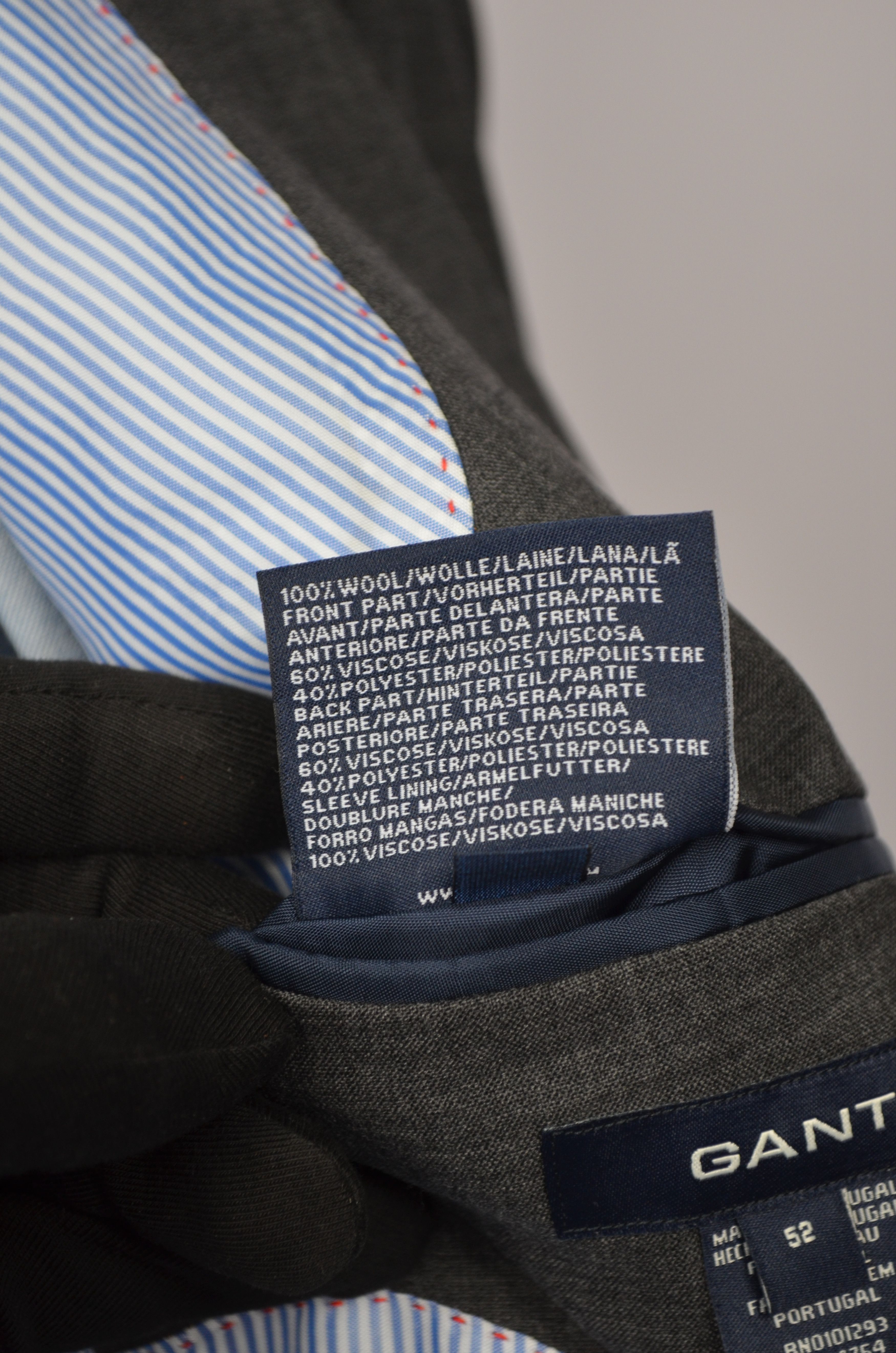 Designer × Gant GANT Wool Classic Blazer Jacket Suede Elbows Size US42 Size 42R - 14 Thumbnail