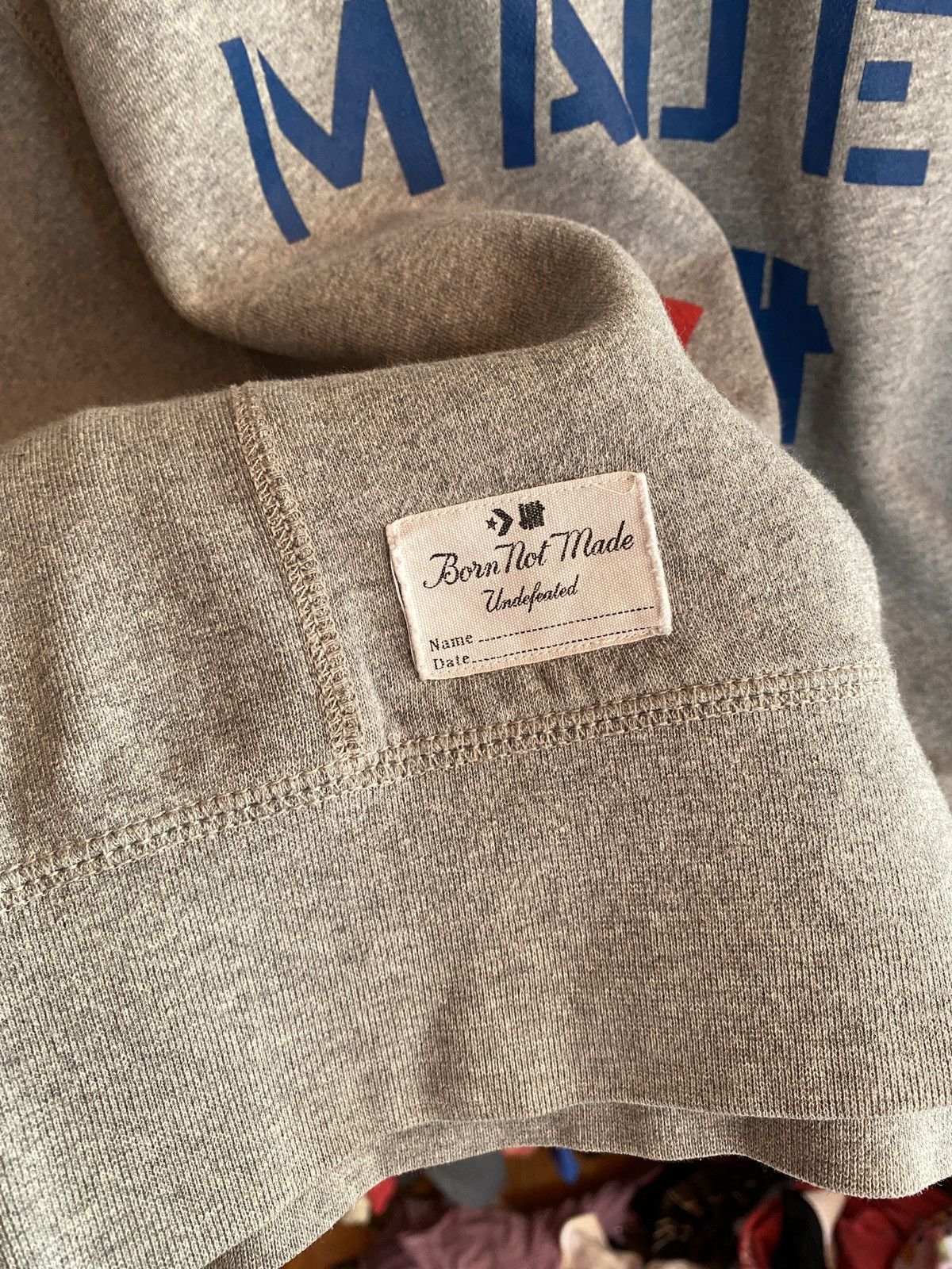 Converse × Undefeated CONVERSE X UNDEFEATED VINTAGE SWEATSHIRT Y2k Size US L / EU 52-54 / 3 - 3 Thumbnail