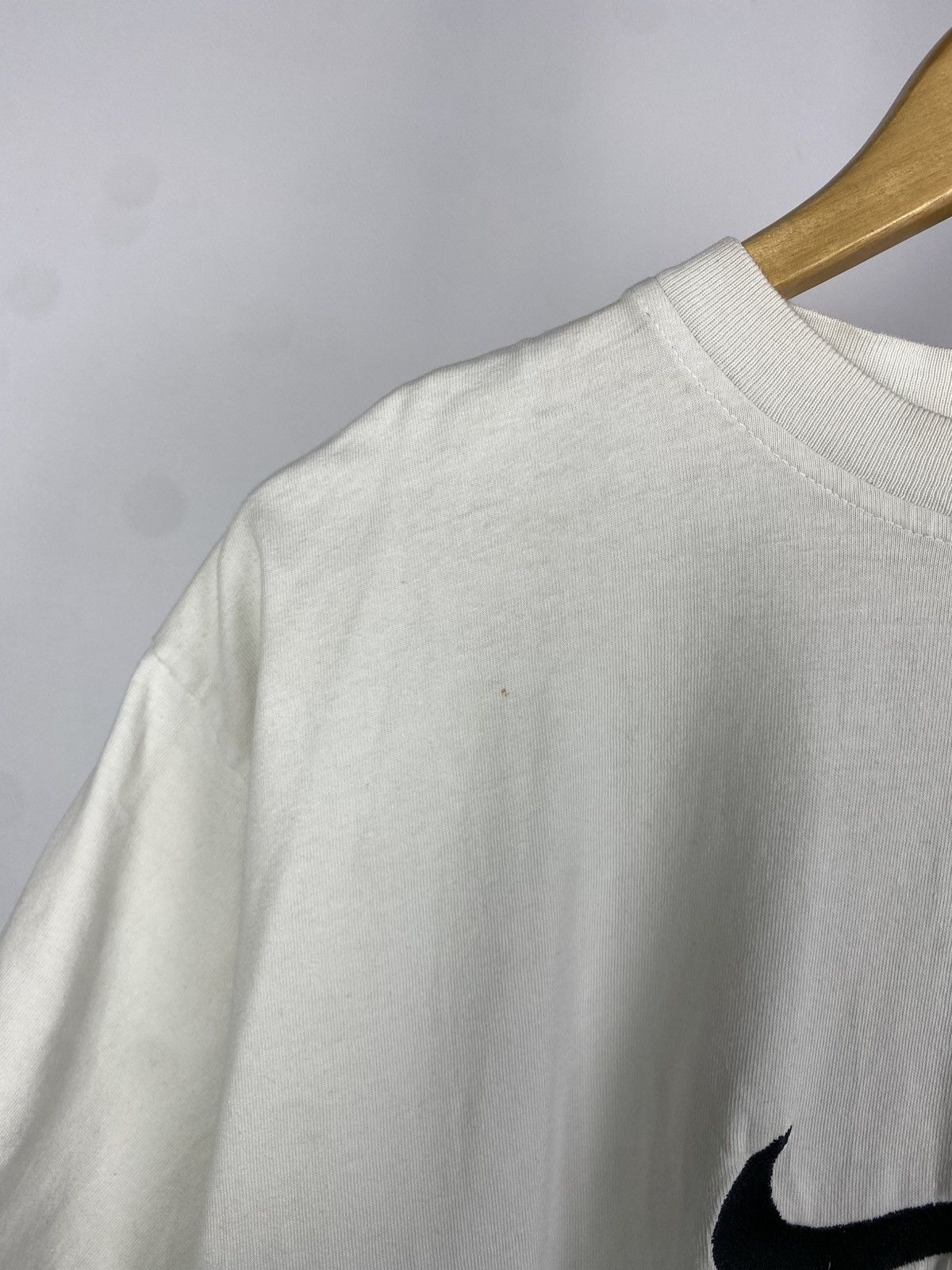 Nike × Vintage 90s Nike Swoosh Vintage Y2K Retro Tn Tee T-Shirt Size US L / EU 52-54 / 3 - 4 Thumbnail