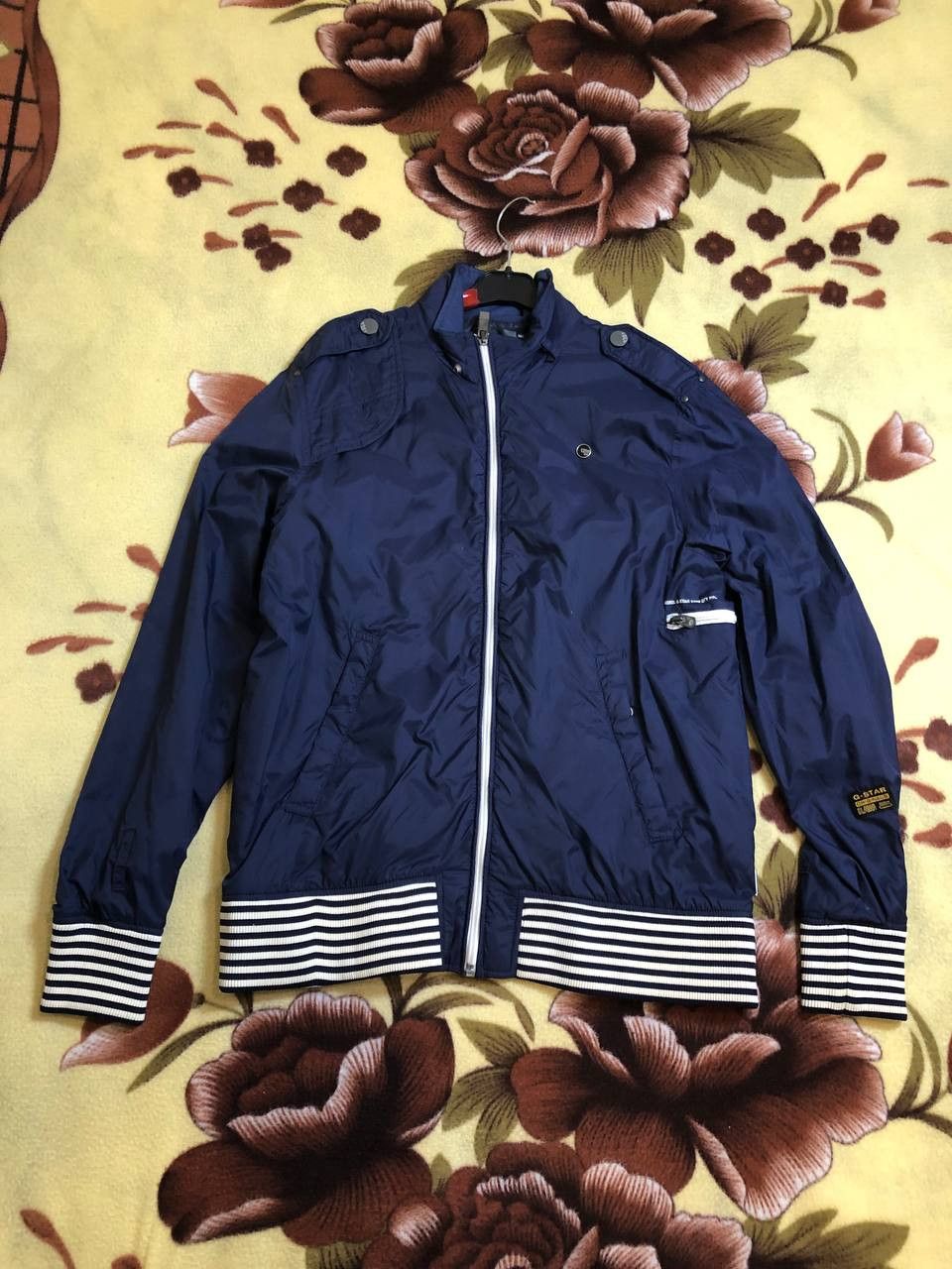 G-Star Vintage G-Star Raw Blue Zip Jacket Streetwear Size US L / EU 52-54 / 3 - 1 Thumbnail