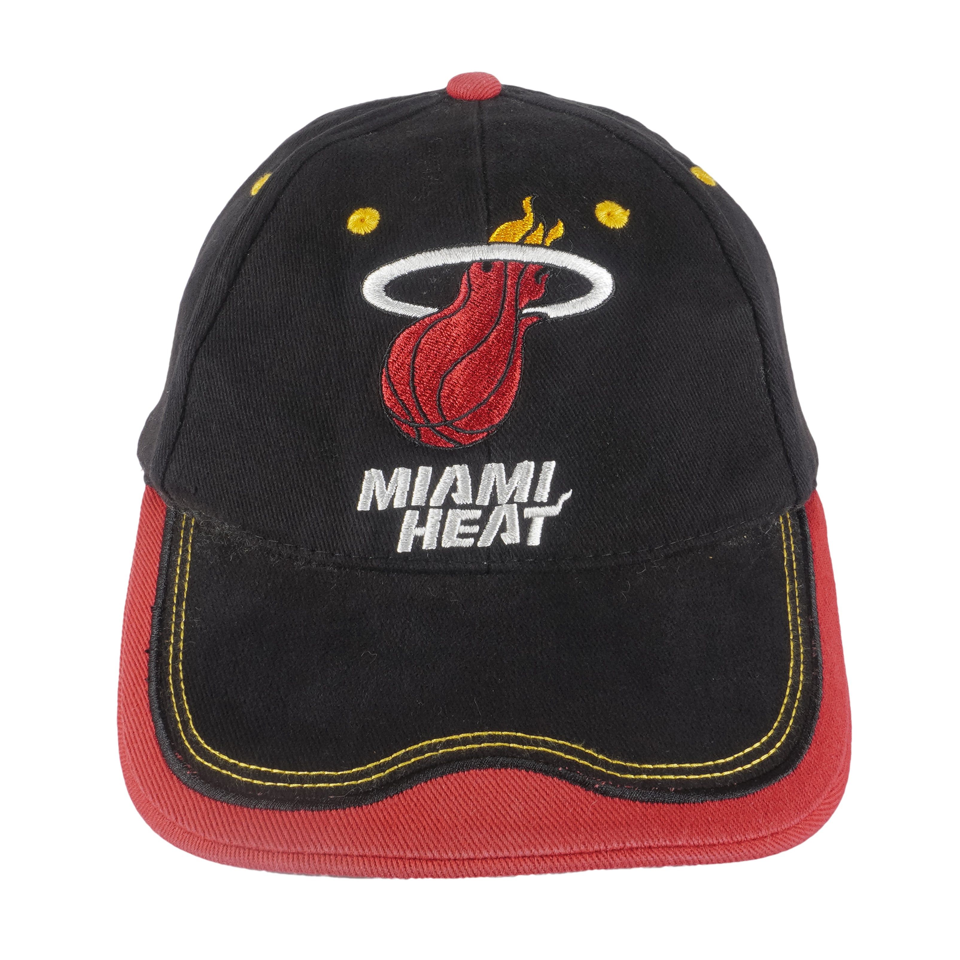 NBA Miami Heat Basketball Wade 3 Strap back Hat 1990s Size ONE SIZE - 1 Thumbnail